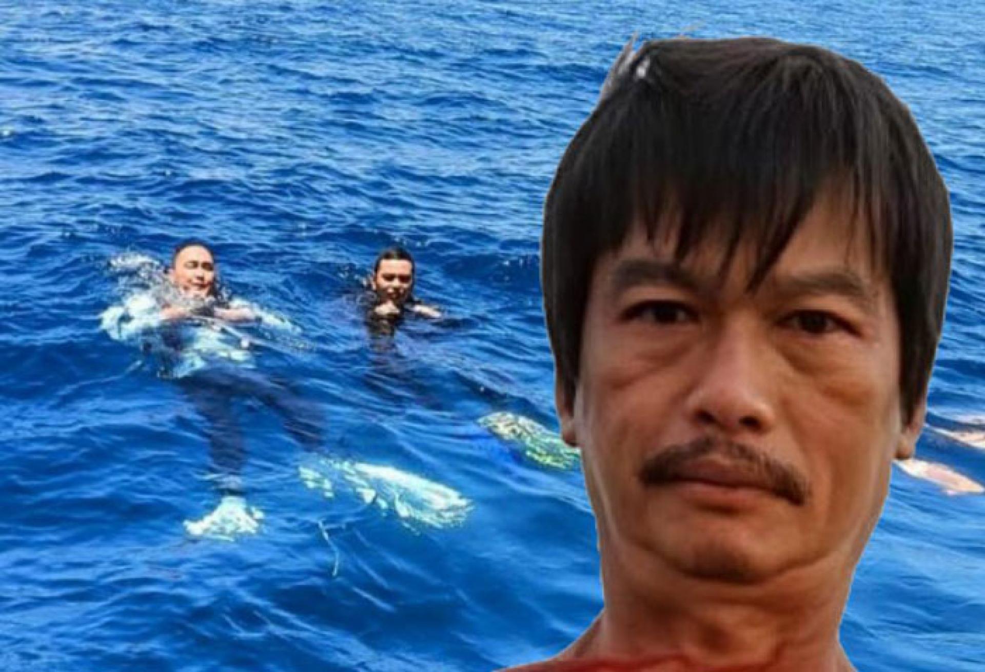 66岁的失踪者谭炳鸿（译音）在上周五，与一名孩子在登嘉楼天鹅岛附近海域参与潜水活动时失踪。