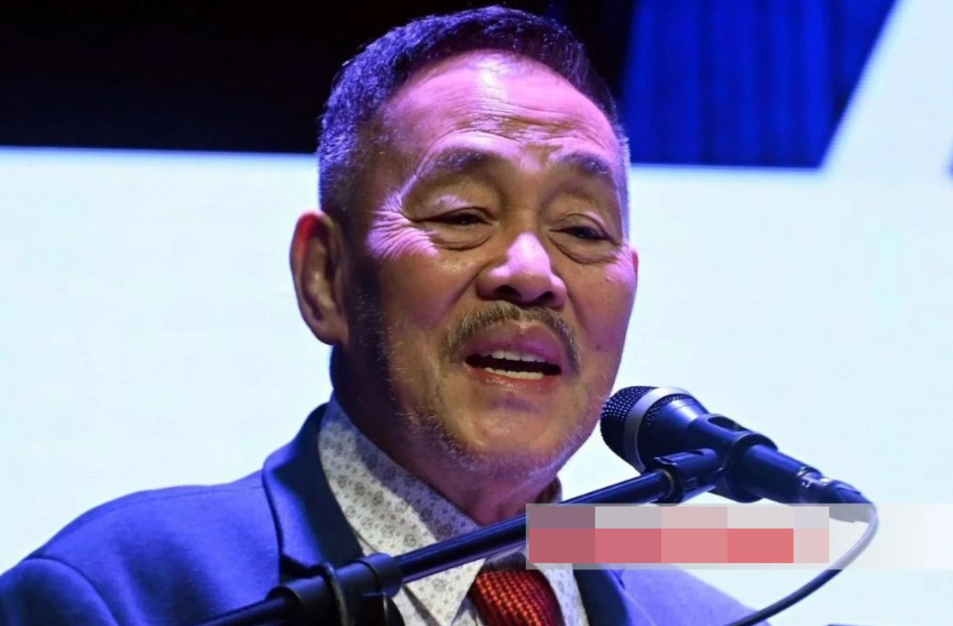 拿督斯里罗伦沙加在活动上发言。