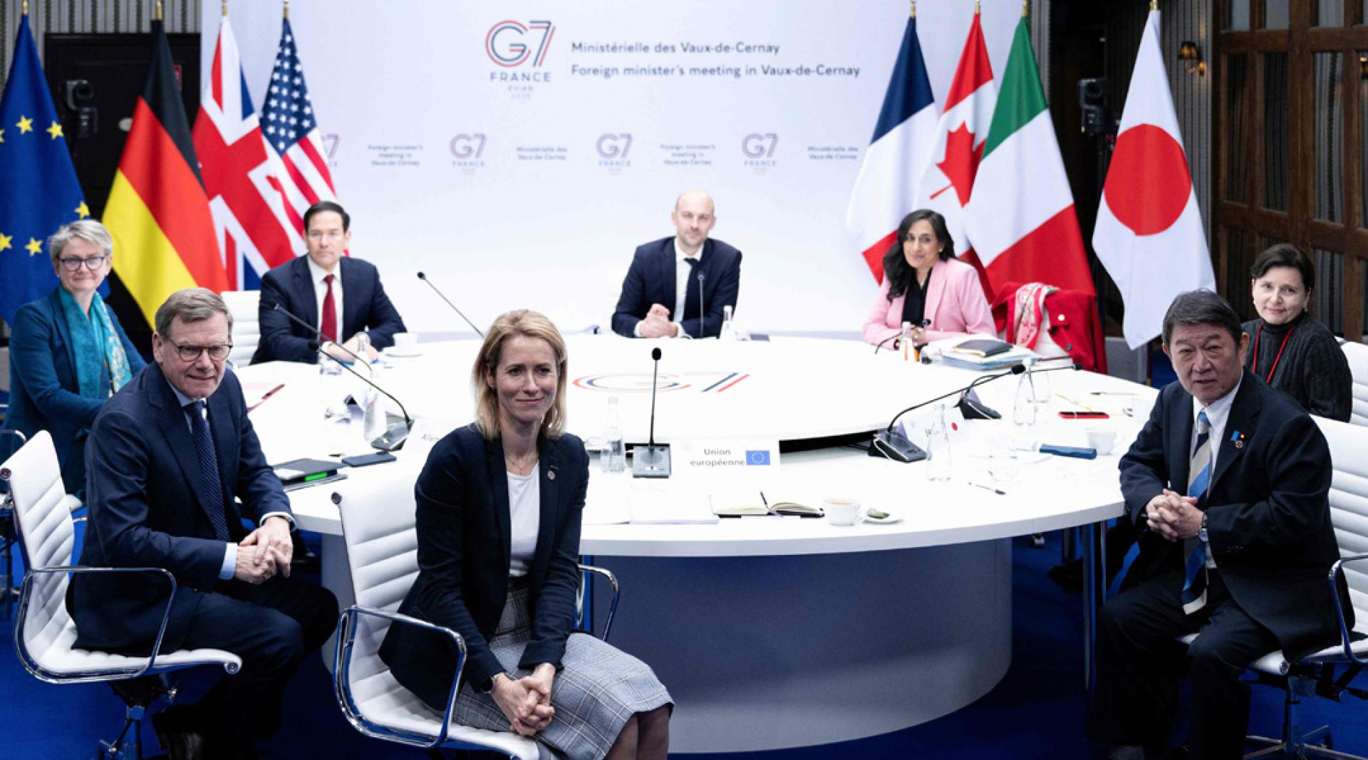 七国集团外长会26日至27日在法国举行。