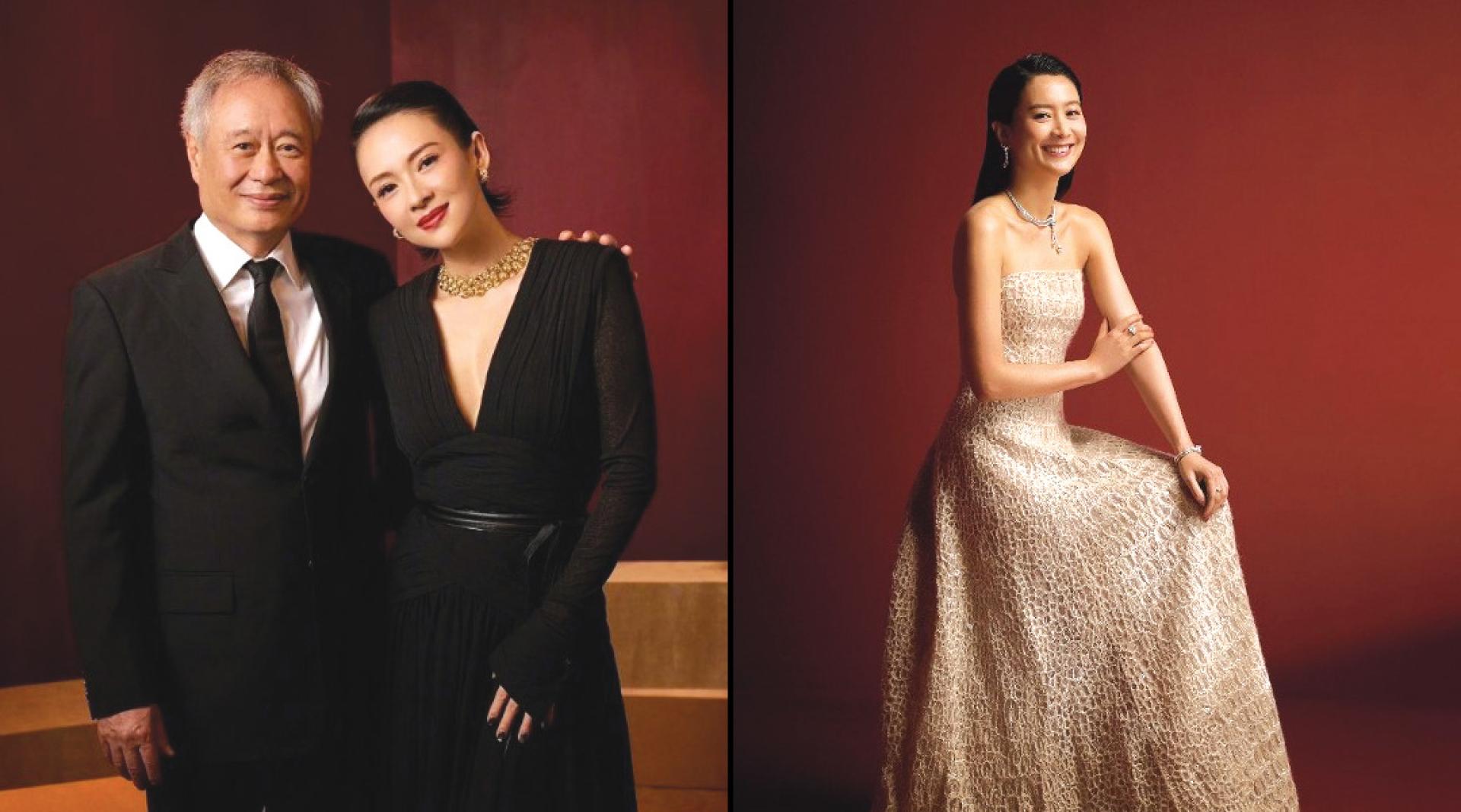 李安与章子怡《卧虎藏龙》后世纪合作。章子怡与陈法拉（右）斗戏。