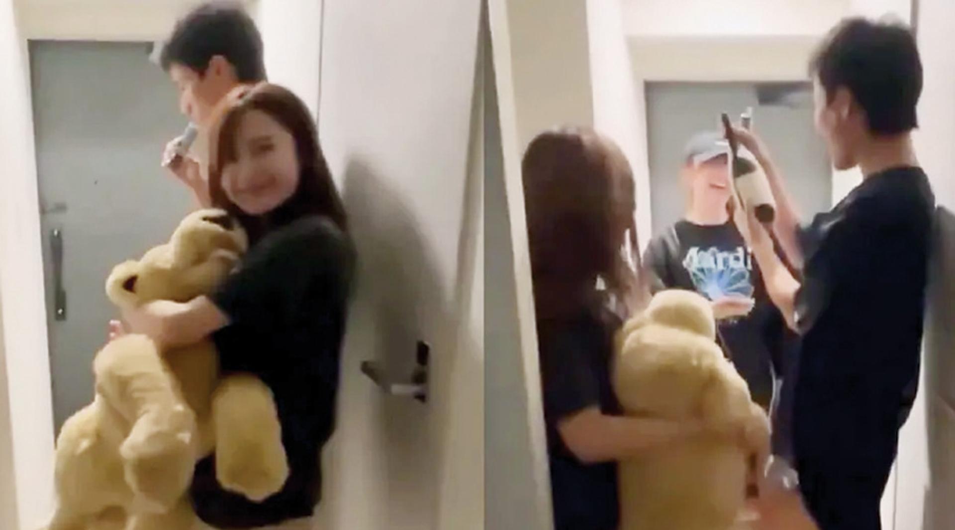 网络流出影片，9偶像在住处玩嗨了！