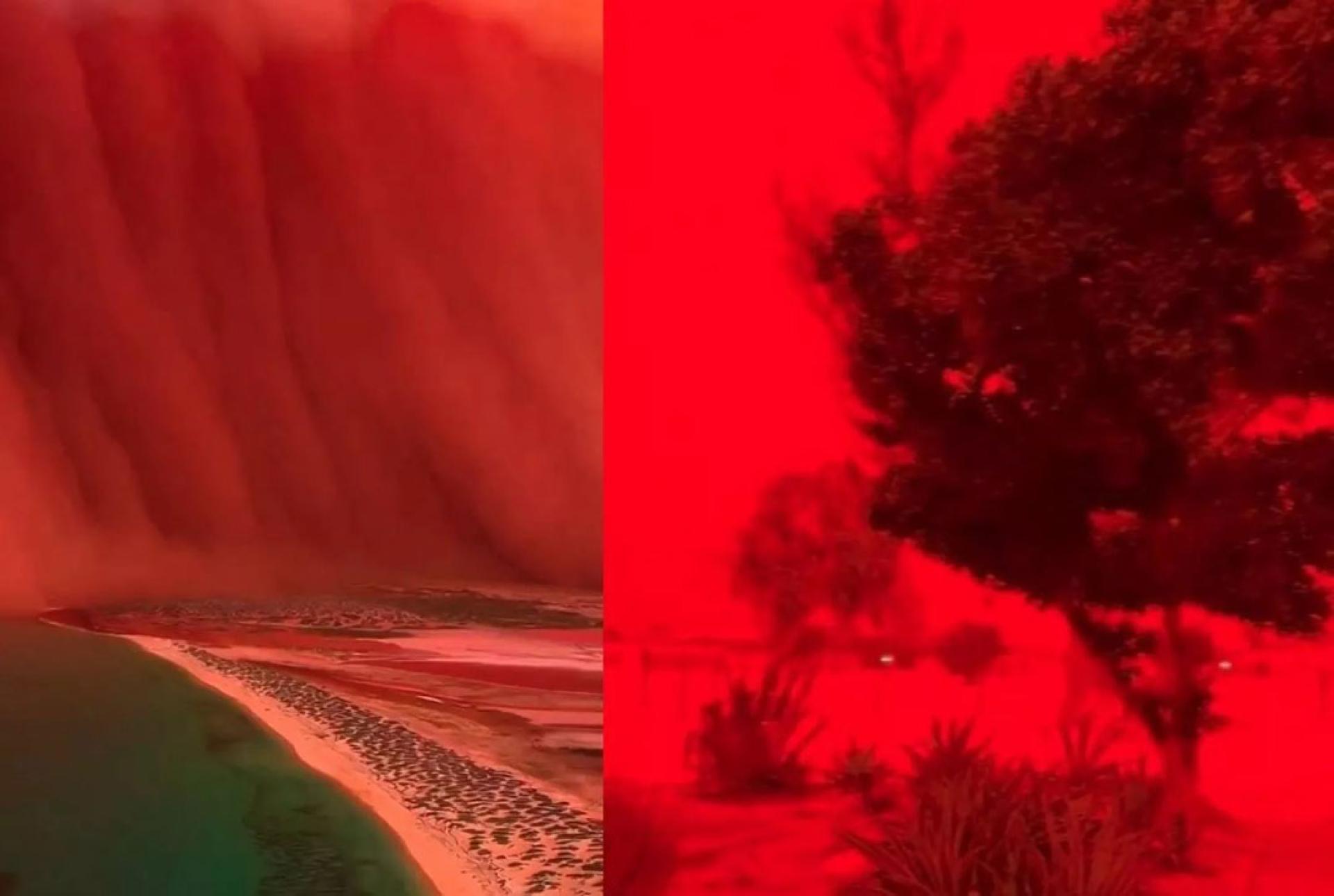 鲨鱼湾露营区直击：空气诡异、万物失去色彩！