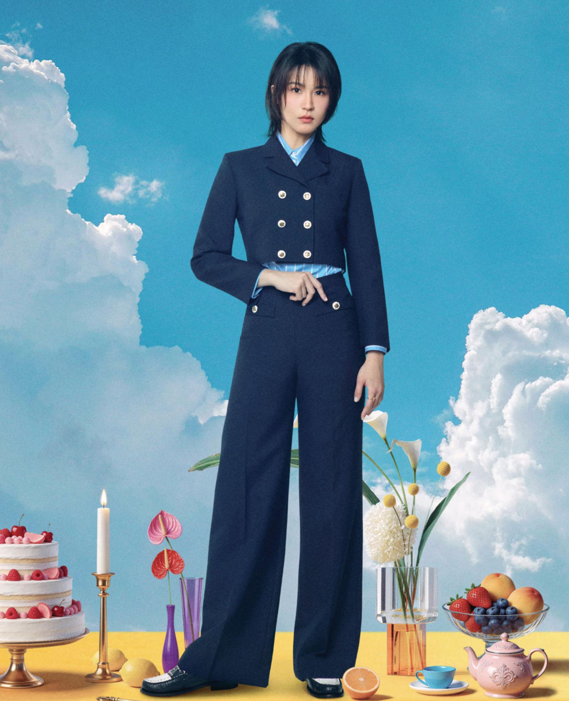 曾沛慈目前人气断层第1。