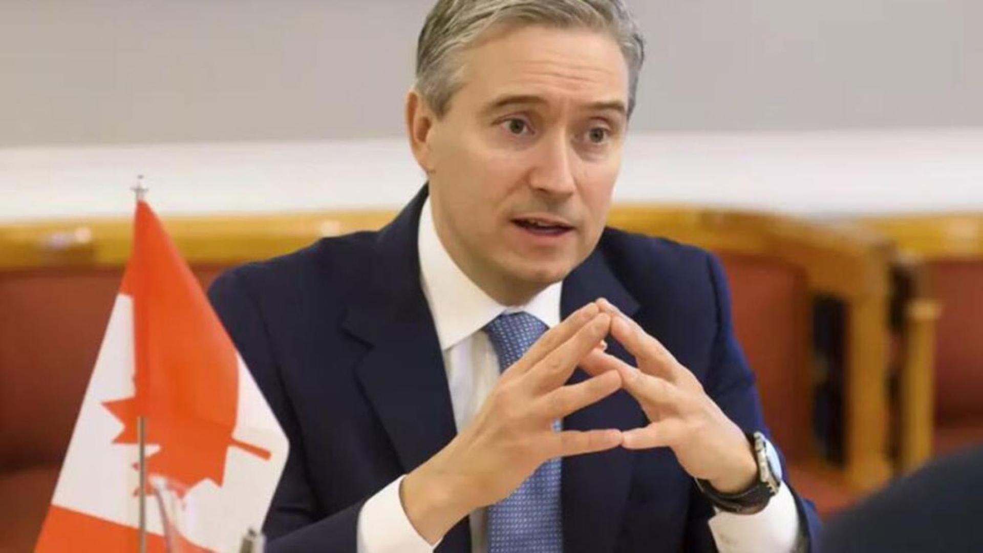 加拿大财政部长商鹏飞3月31日至4月4日访问中国。