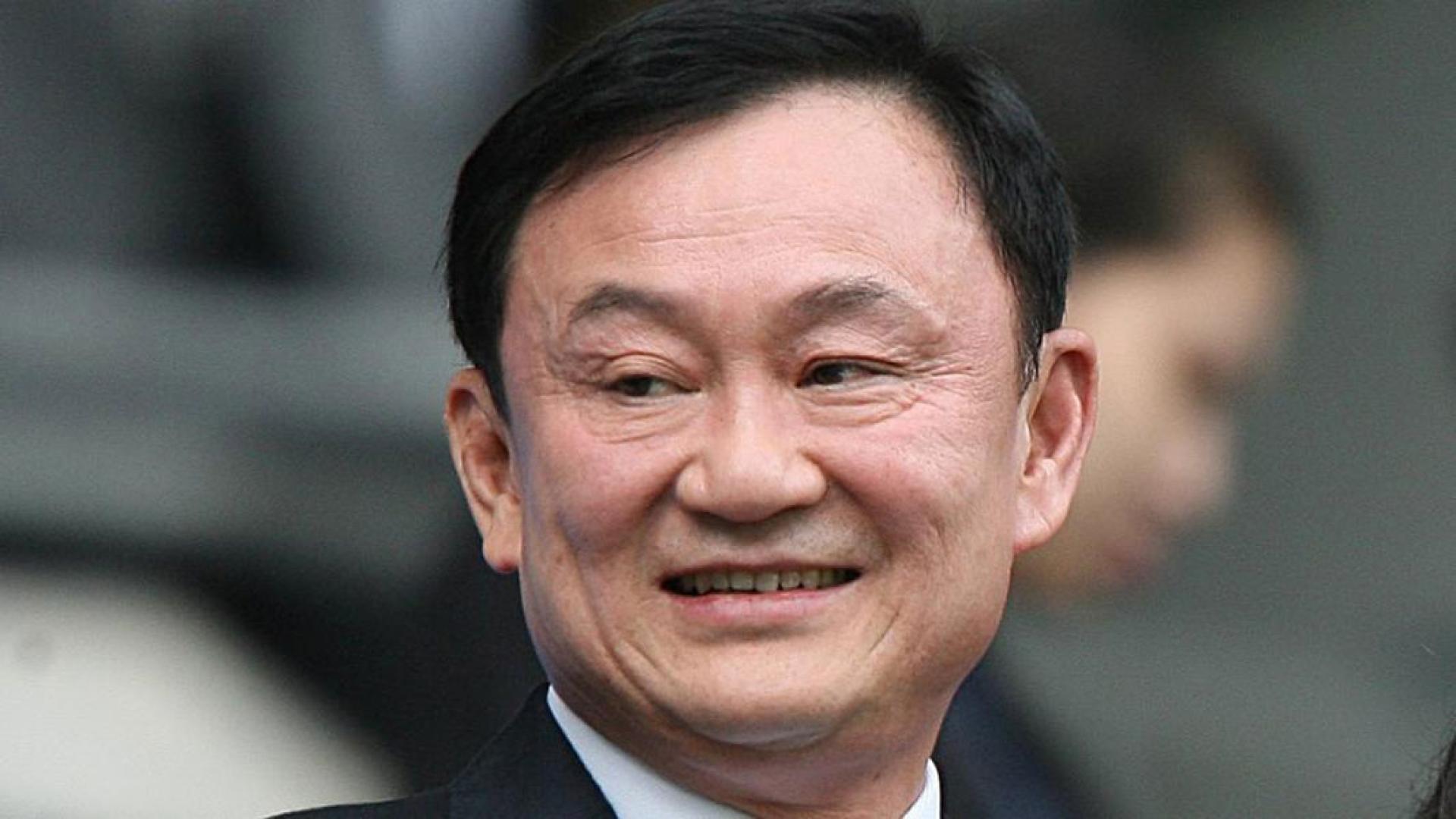 据报道，泰国前首相他信（图）去年9月起入狱服刑，今年5月10日将完成三分之二刑期，符合申请假释的资格。