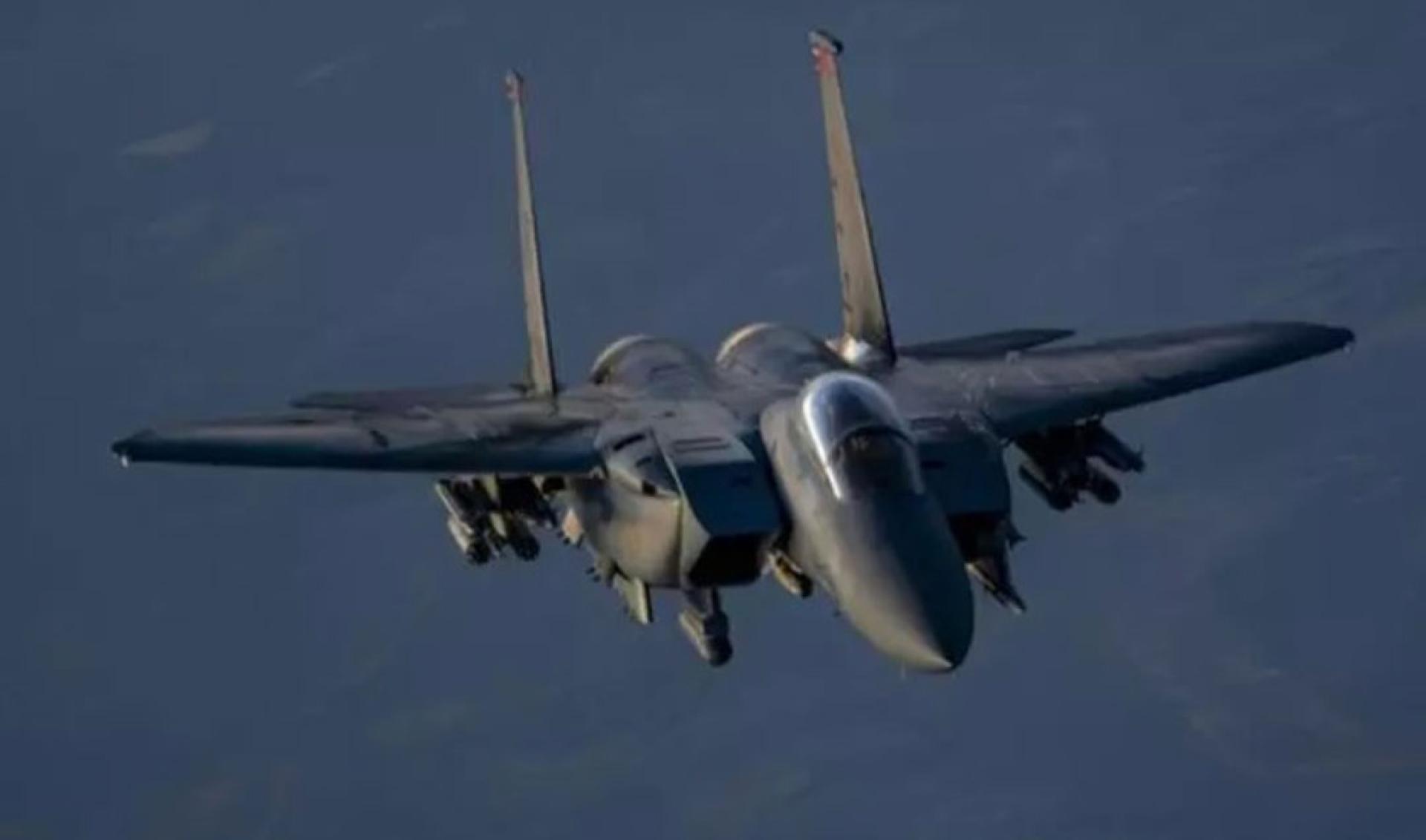 F-15E战机是可执行空对空和空对地任务的多用途战机。