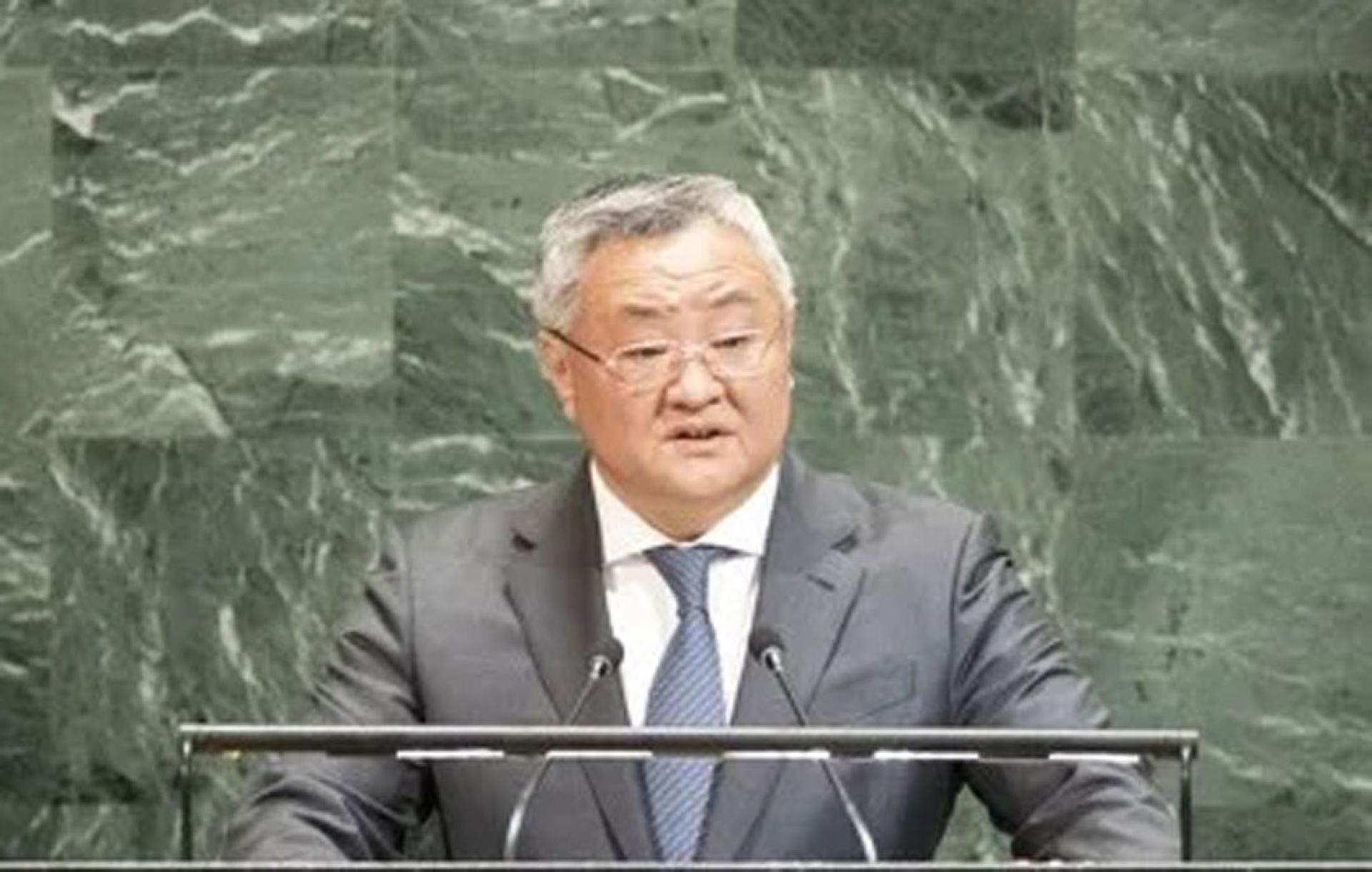 中国常驻联合国代表傅聪。（档案照）