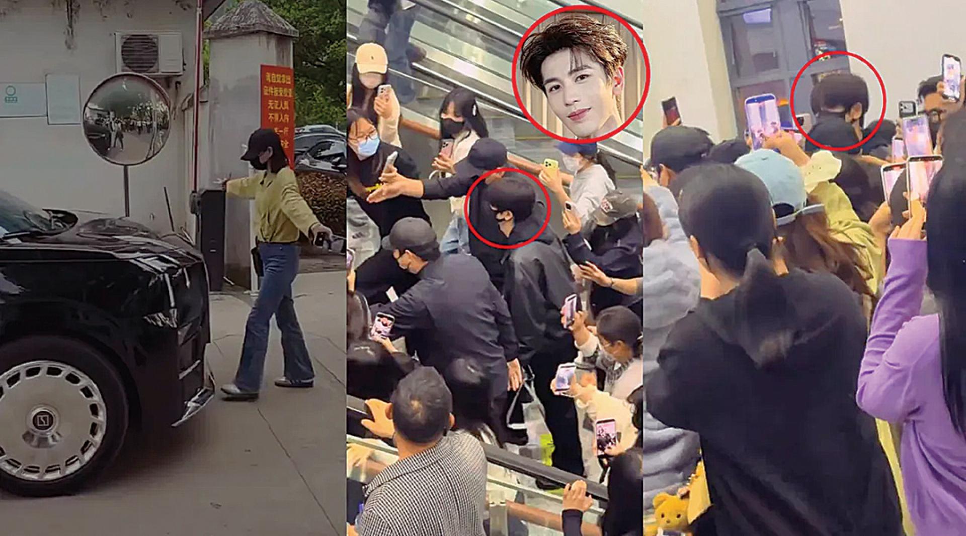 张凌赫所到之处引发追星乱象，有粉丝直接拦车，高铁站被挤爆。