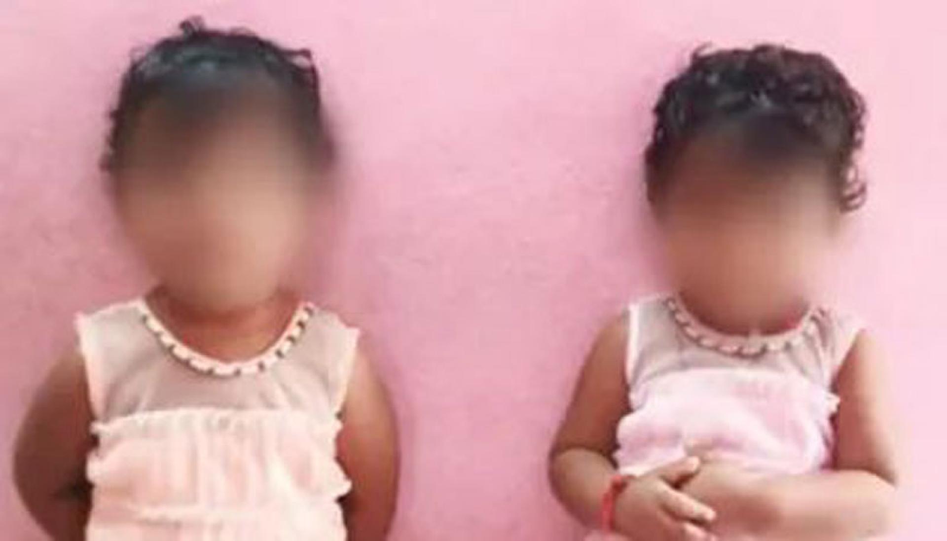 印度一对四岁双胞胎女童惨遭推入井中谋杀。