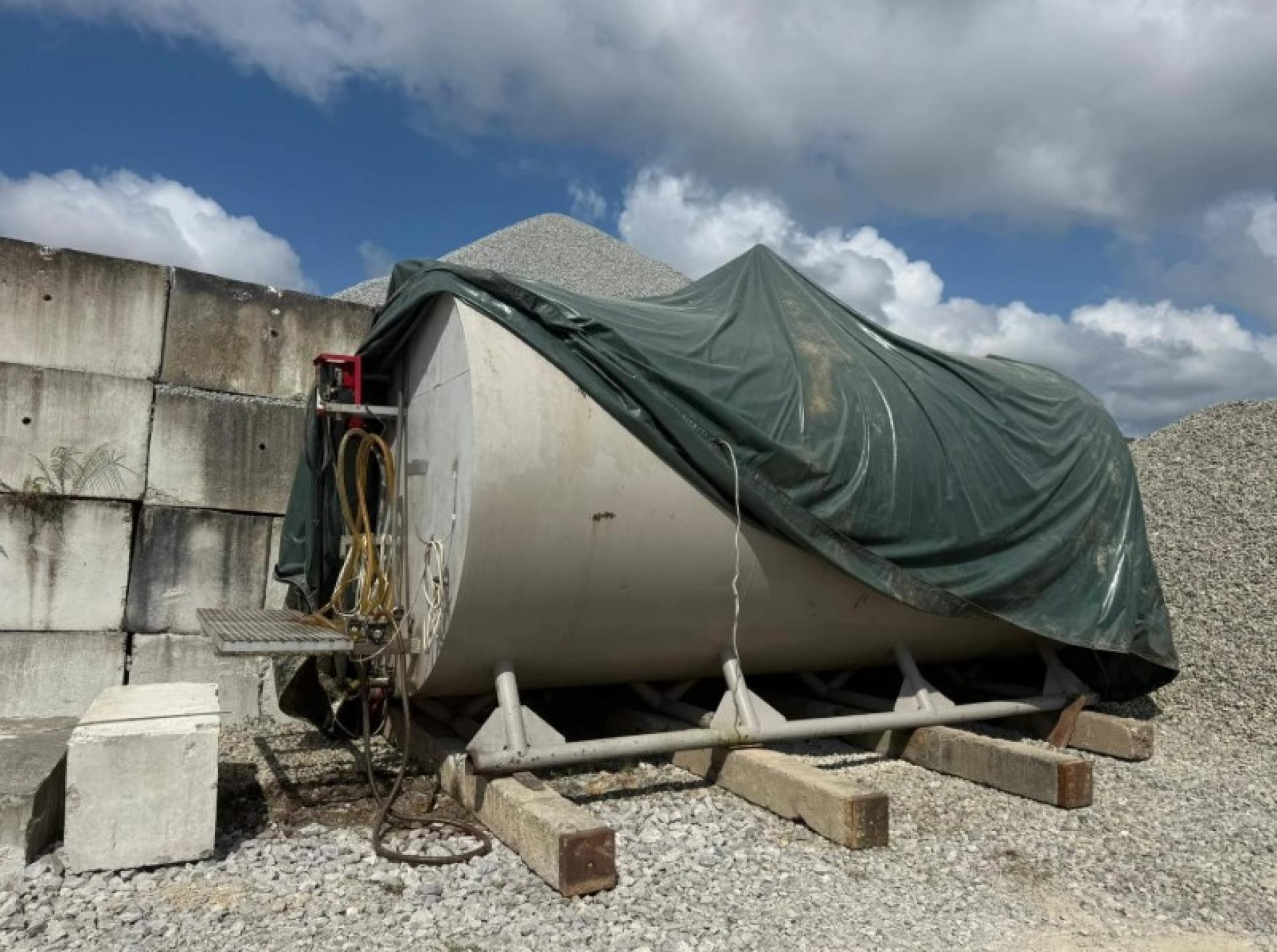 疑似被挪用的柴油今天在Demak Laut一处场所的‘skid’油罐中被查获。