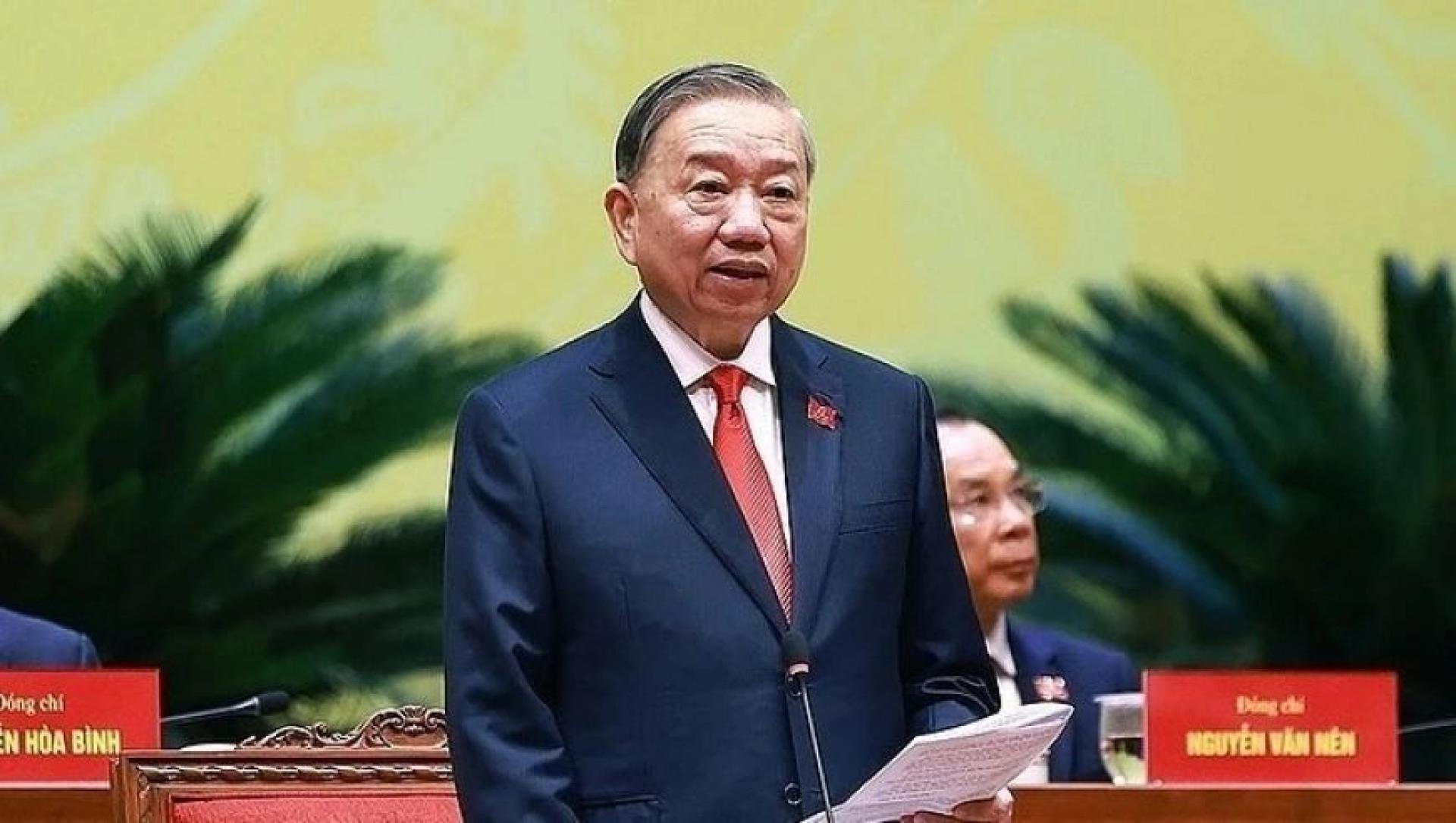 越共总书记、国家主席苏林将于下周访华四天。