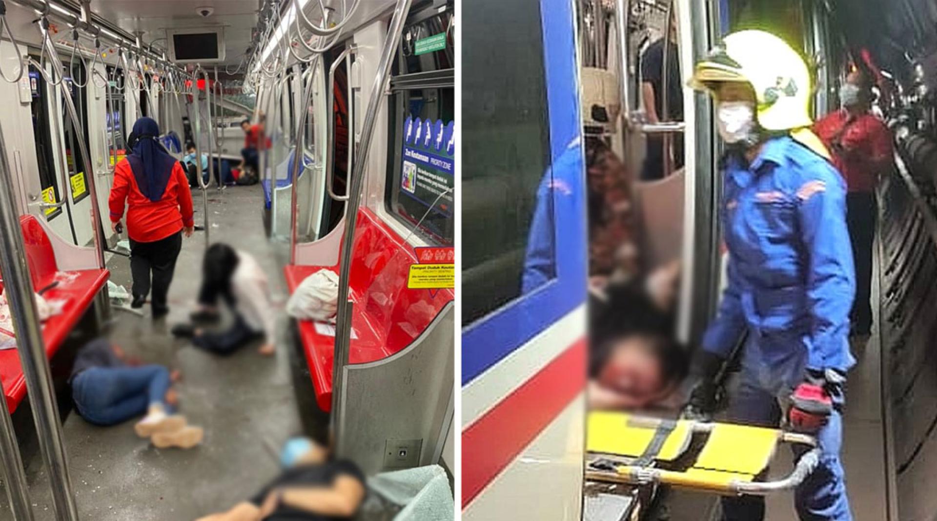 2021年轻快铁相撞事件中，涉及乘客超过200人，其中有65人受伤。（档案照）