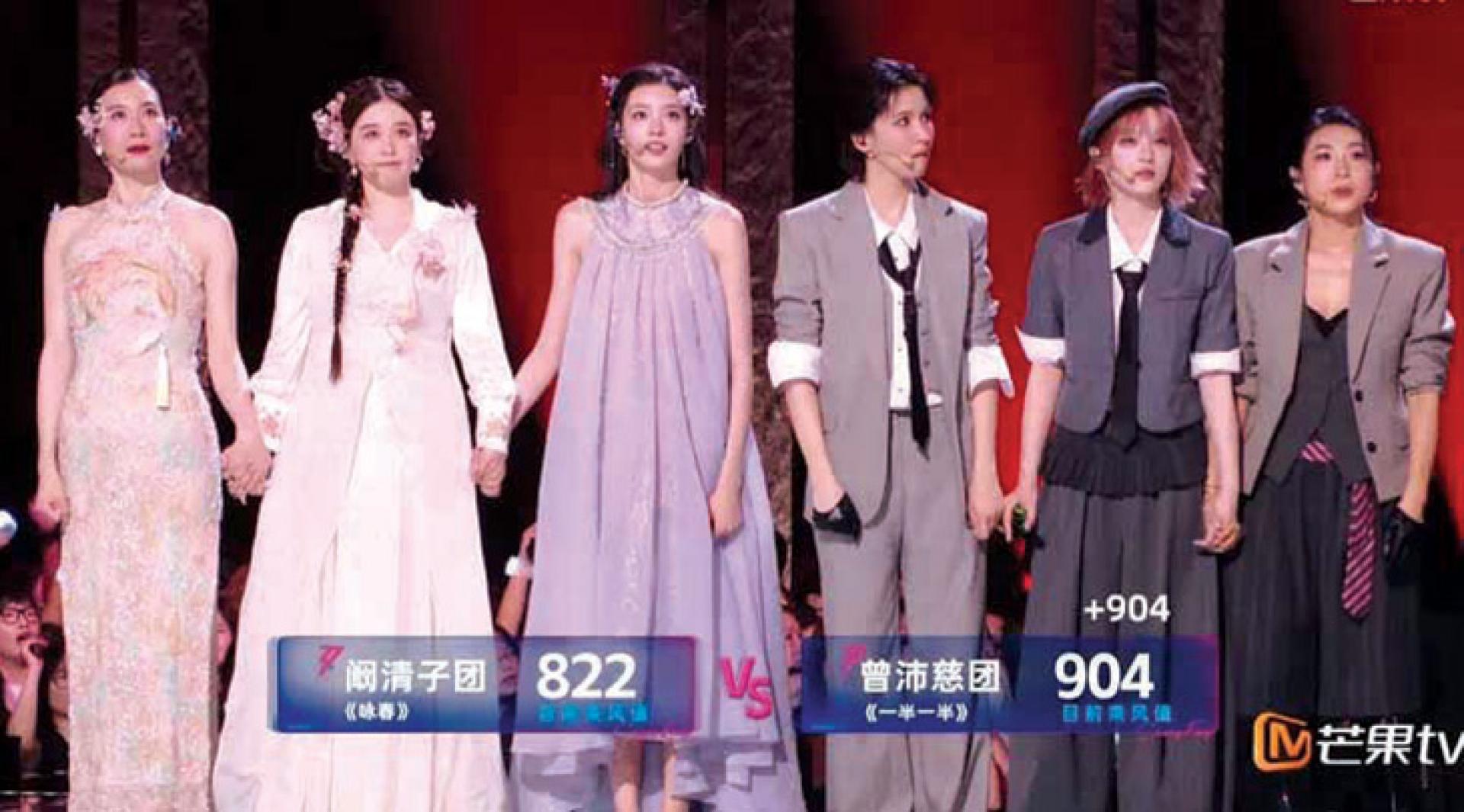 曾沛慈组击败阚清子组全员晋级。