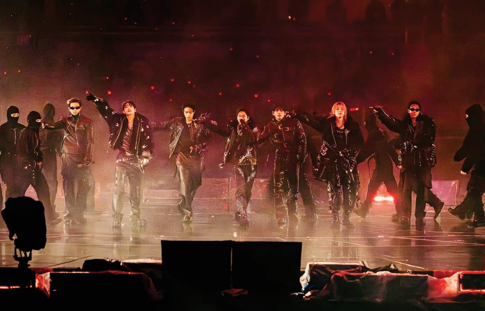 BTS近来展开世界巡回演唱会。