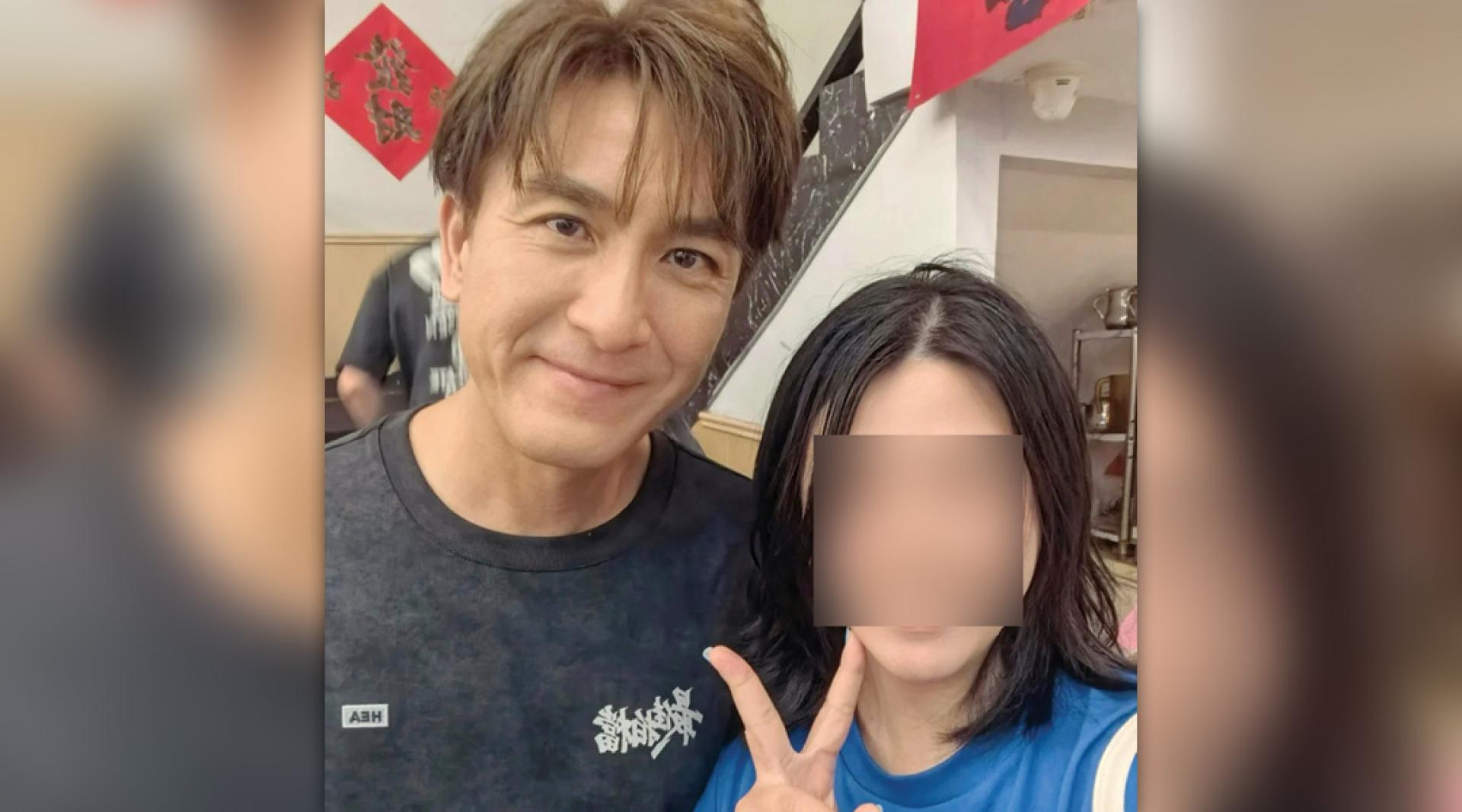 马国明在网友的镜头下，男神颜值崩坏。