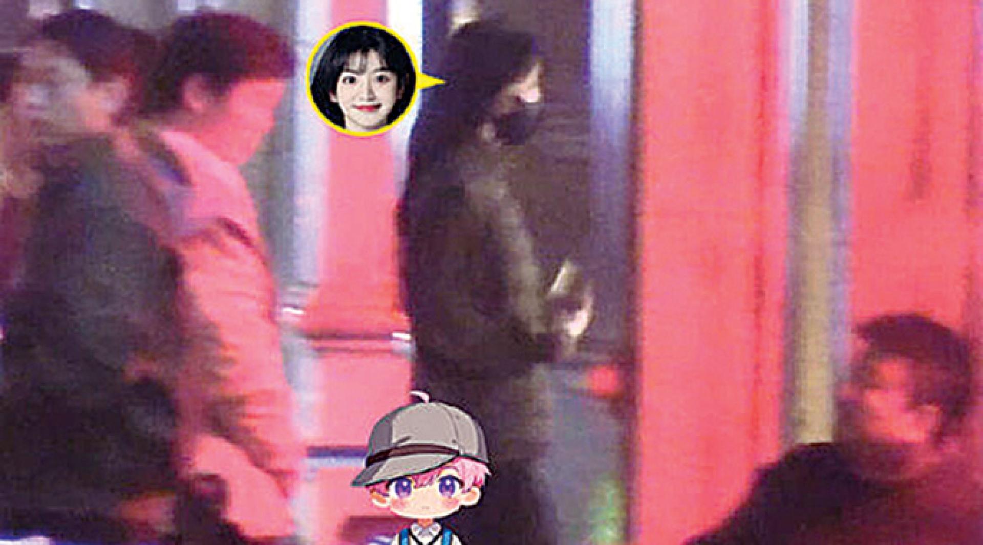 田曦薇参与剧组杀青聚餐。