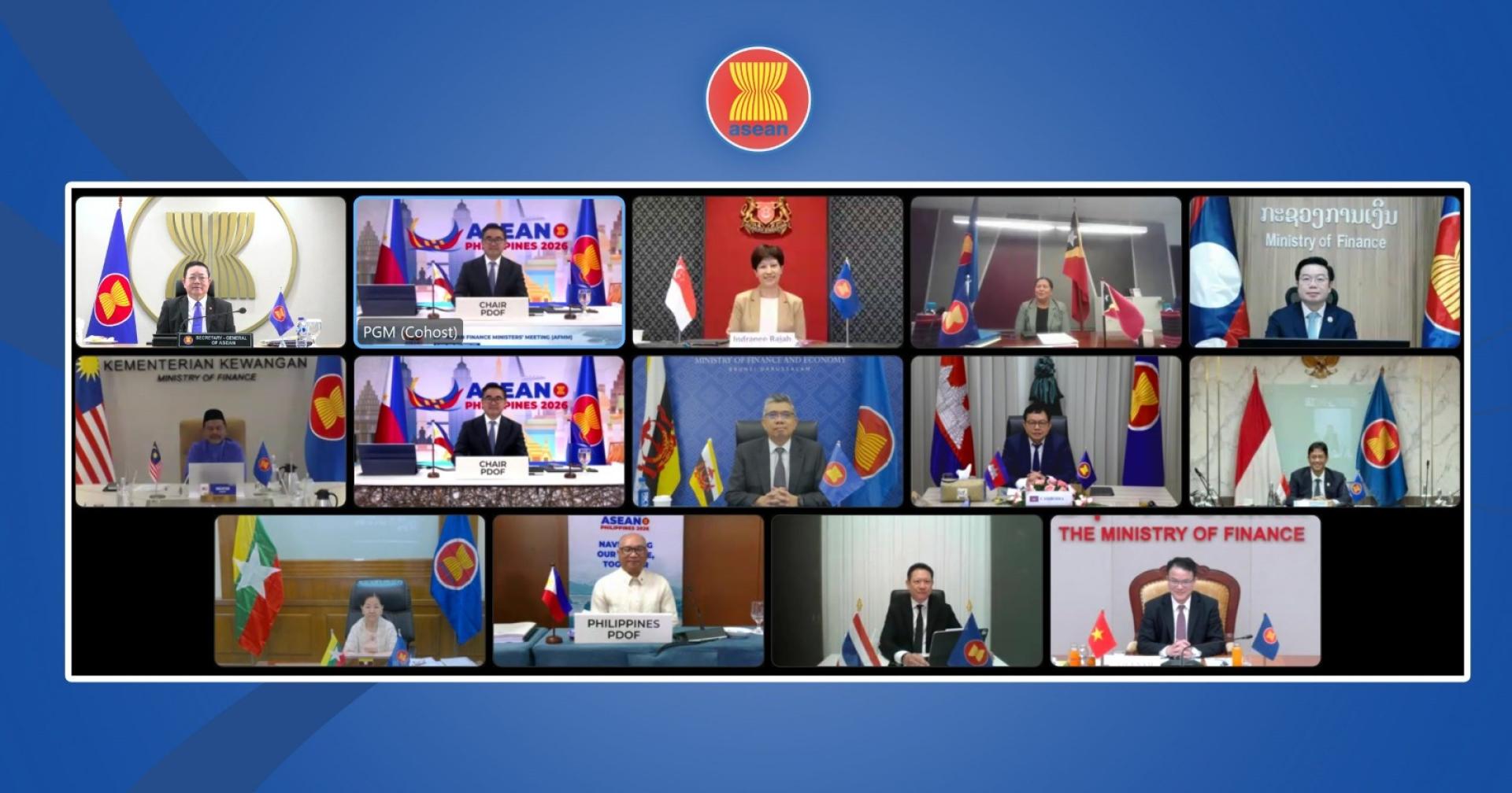 第十三届东盟财长和央行行长会议以虚拟形式进行