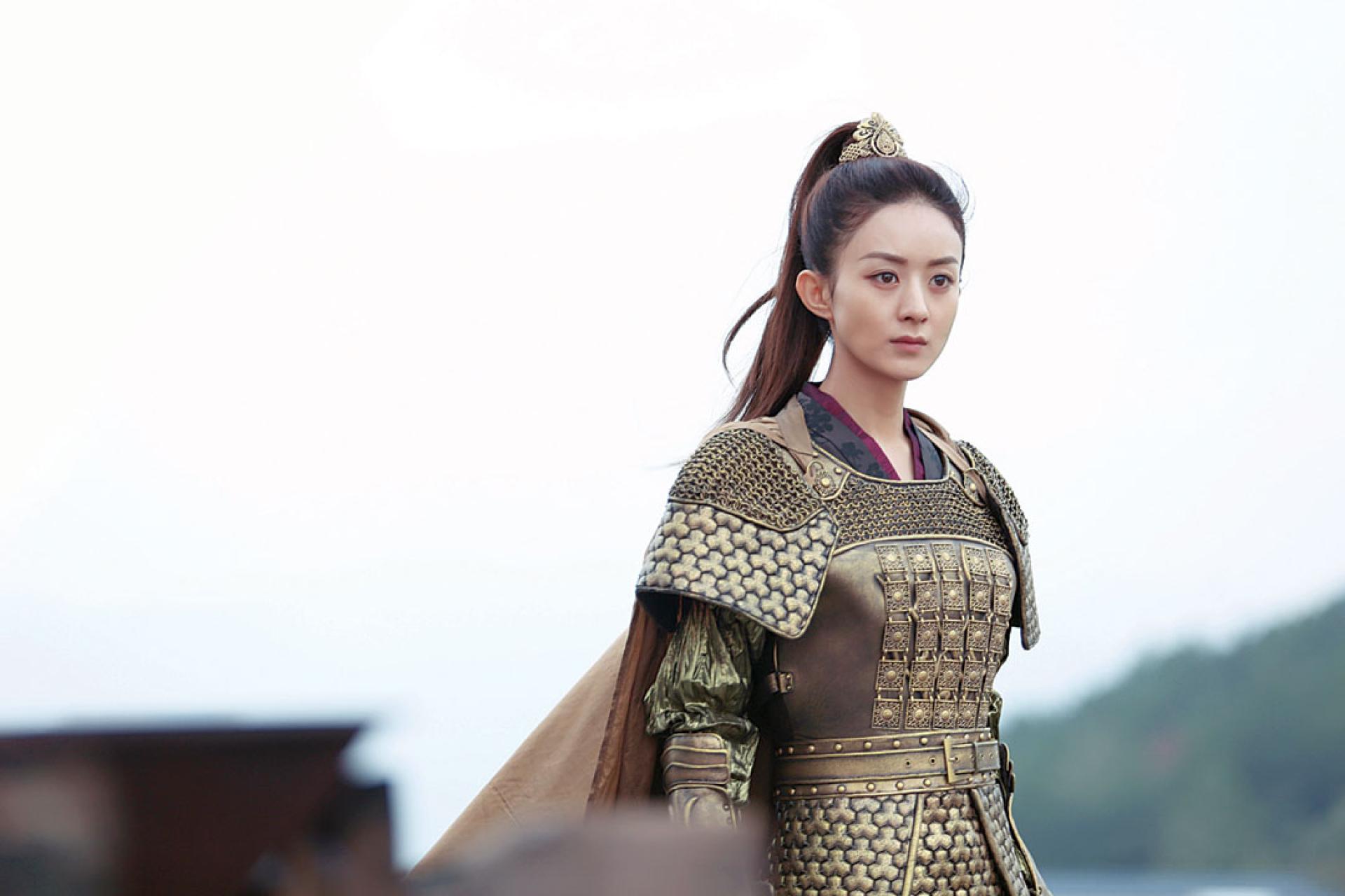 赵丽颖饰演楚乔气场十足。