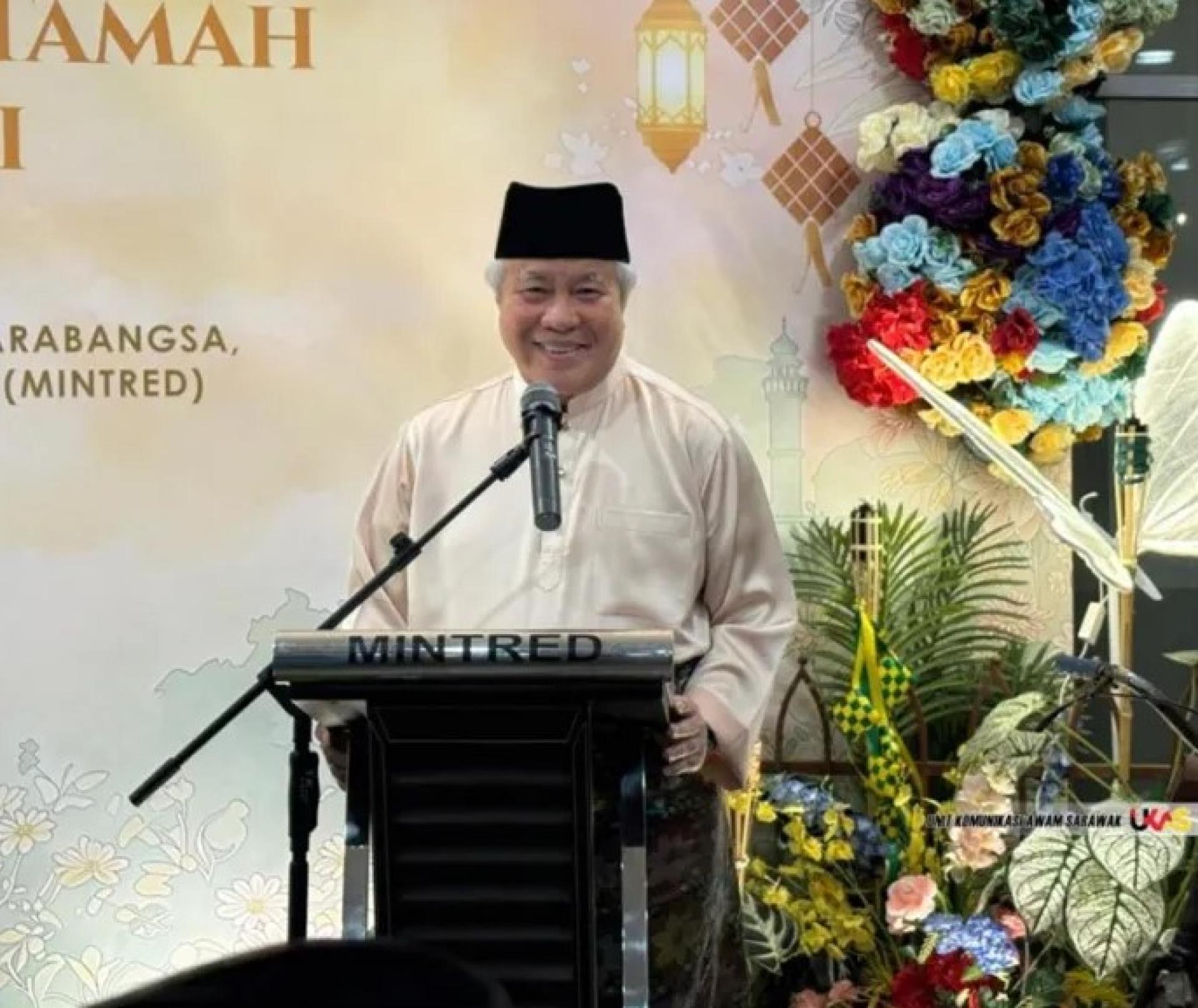 阿旺登雅于2026年4月15日出席MINTRED开斋节庆典并发表讲话。图片来源：UKAS