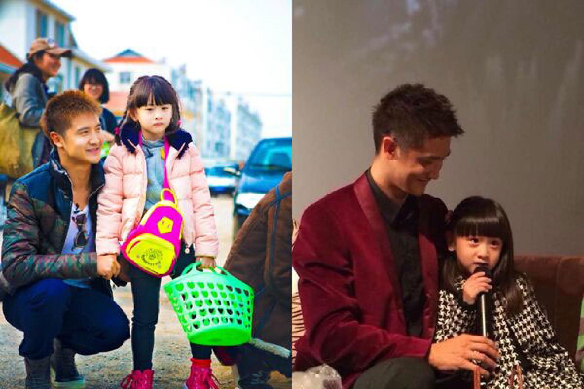 森碟因和父亲田亮一起参加《爸爸去哪儿》，受到观众的喜爱。