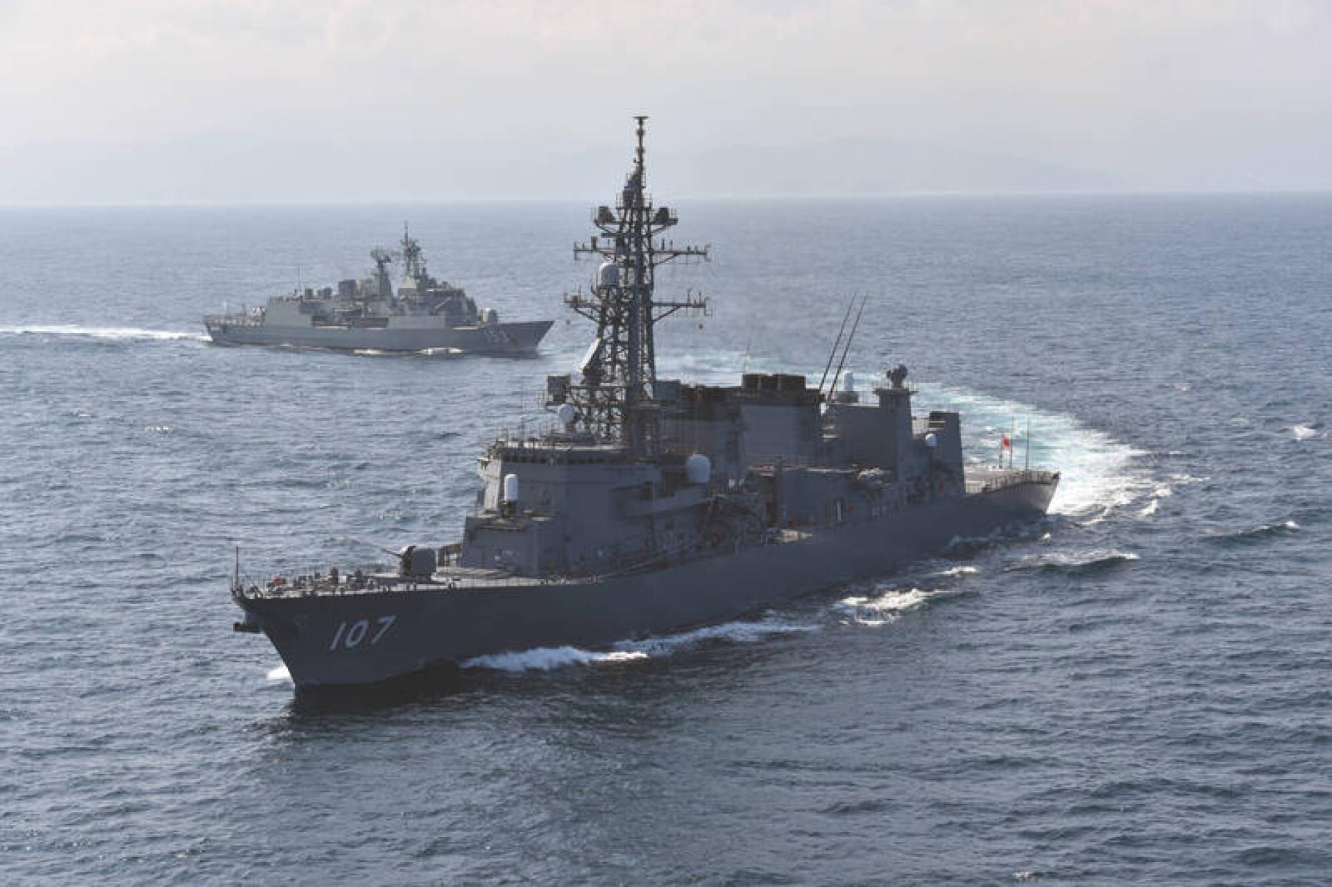 日本海上自卫队护卫舰“雷”号。（图：日本海上自卫队网站）