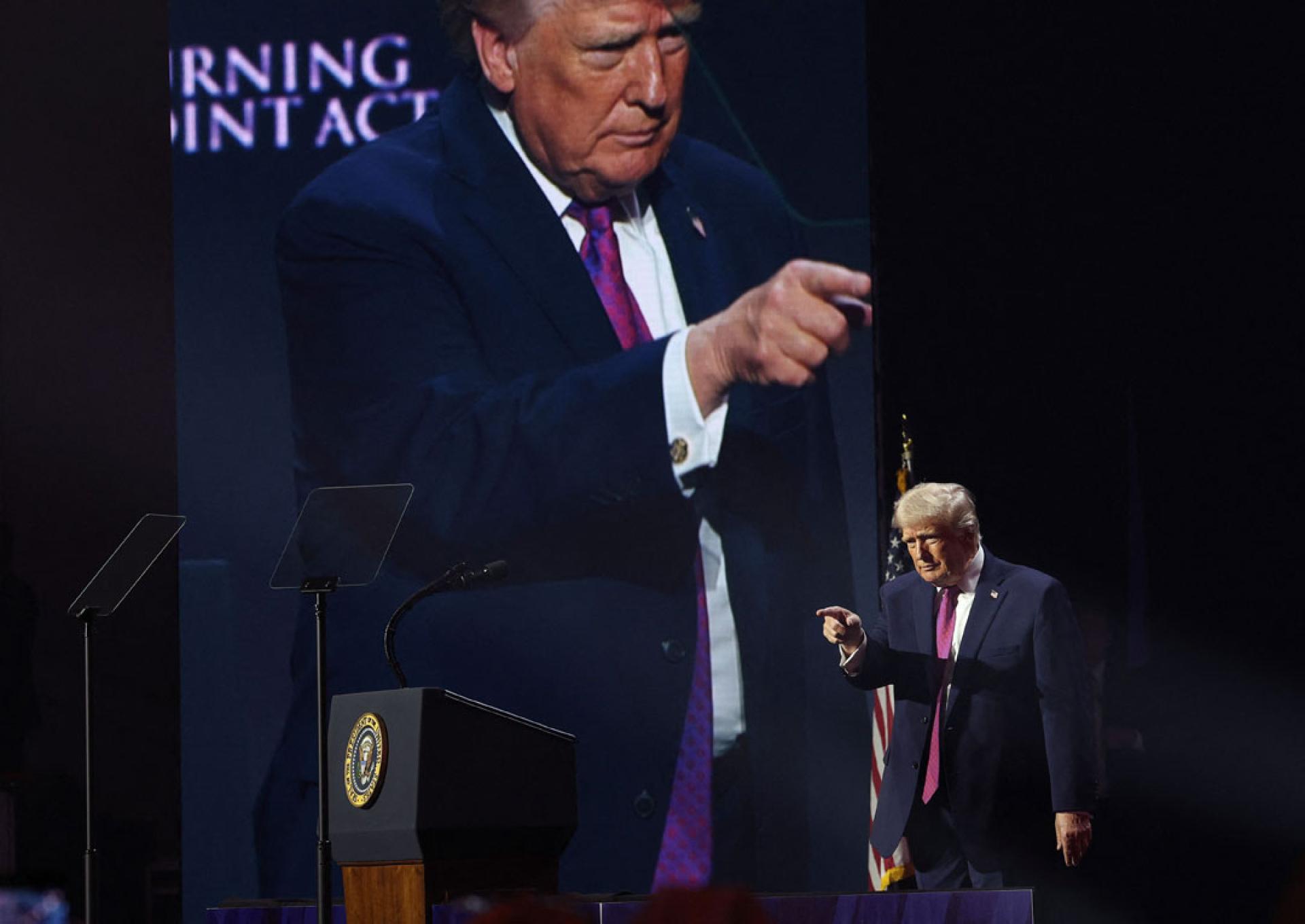 特朗普的谈话与伊朗的声明不一致。