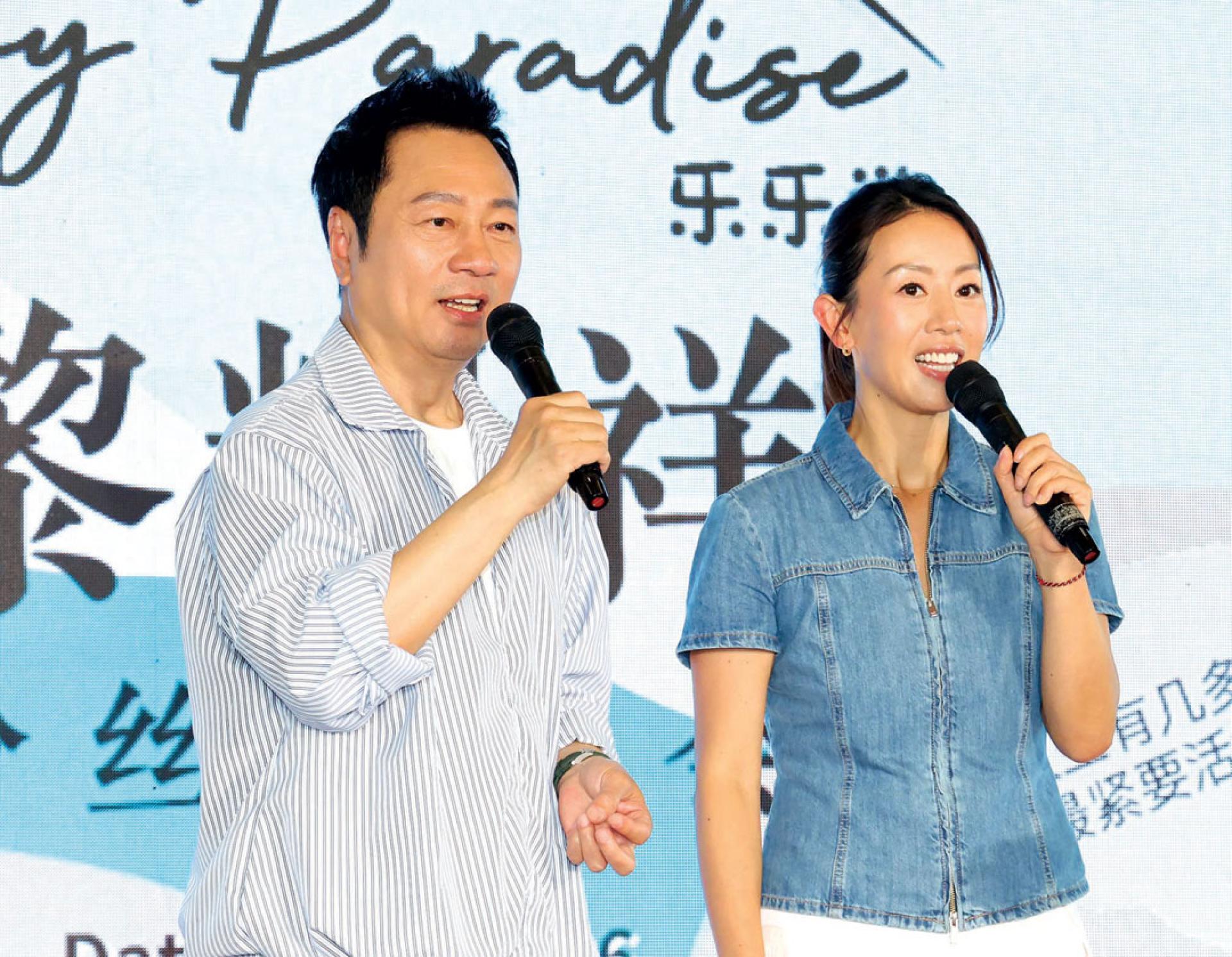 黎耀祥表示与梁靖琪相识多年，却未曾合作。