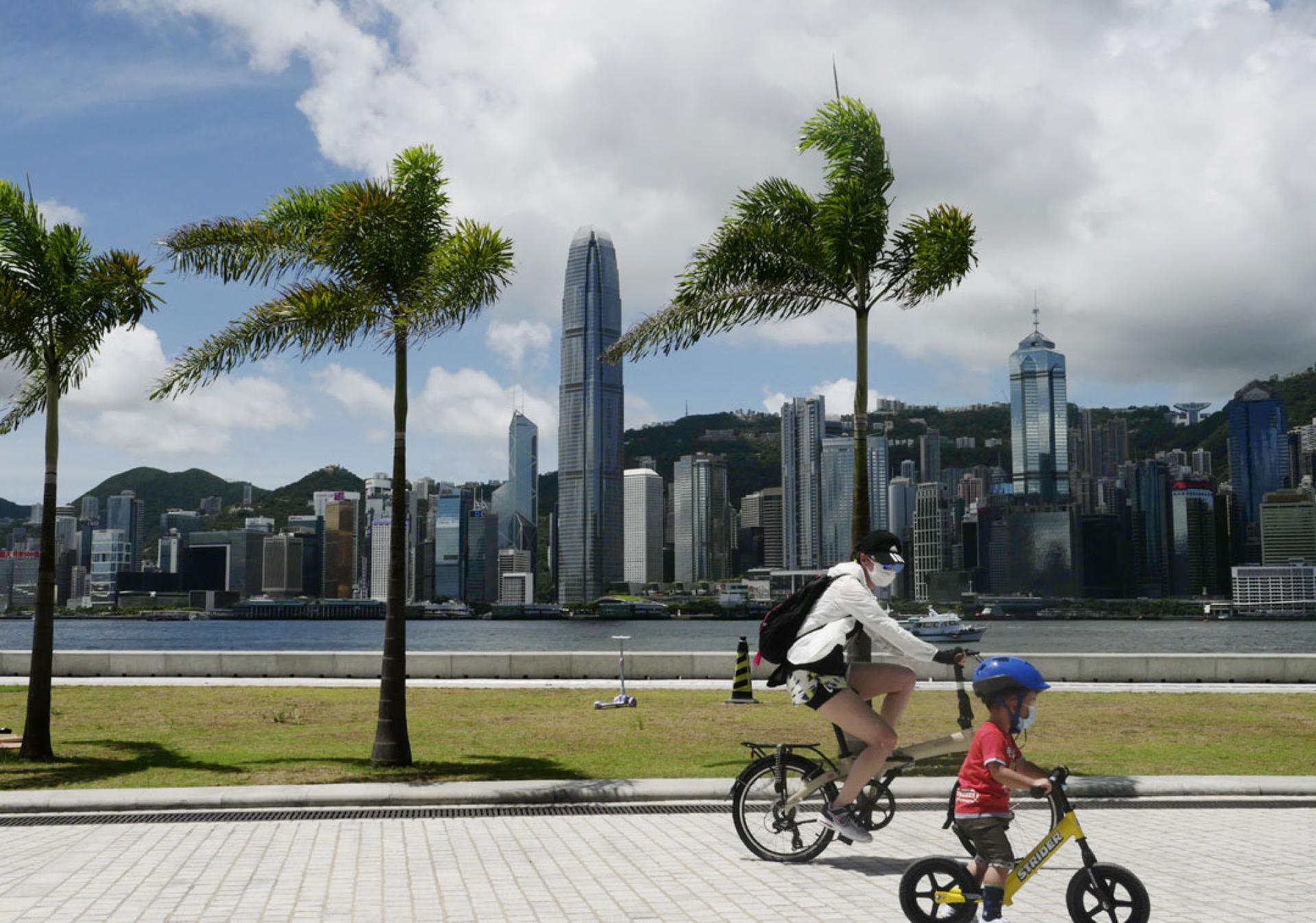 香港西九文化区艺术公园。