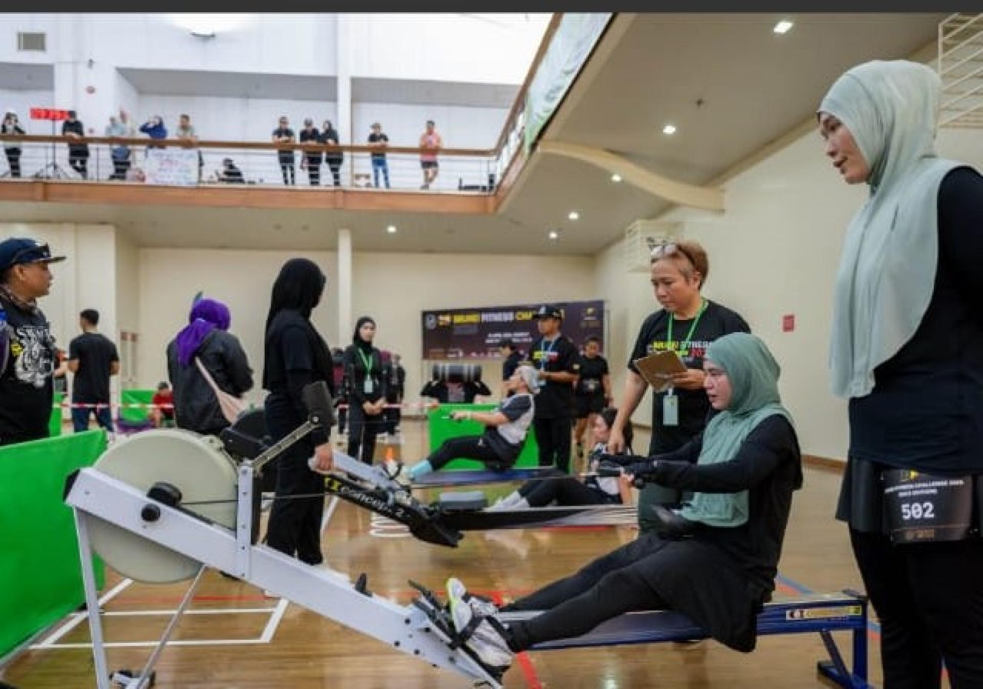 汶莱健身挑战赛在进行