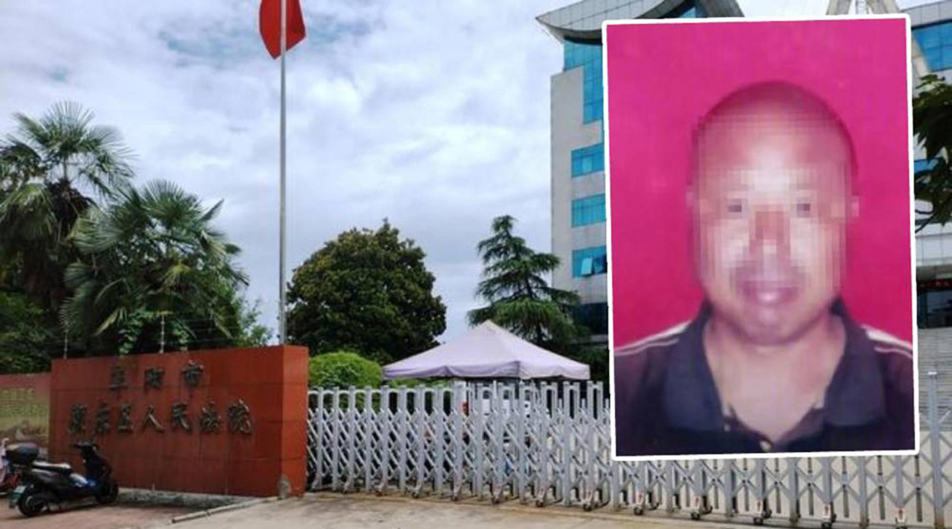 谢某中（小图）儿子忆述，父亲死前一个月身体状况良好，但其遗体却有多处伤痕，头顶更惊现一个洞，令他坚信父亲死于非命。