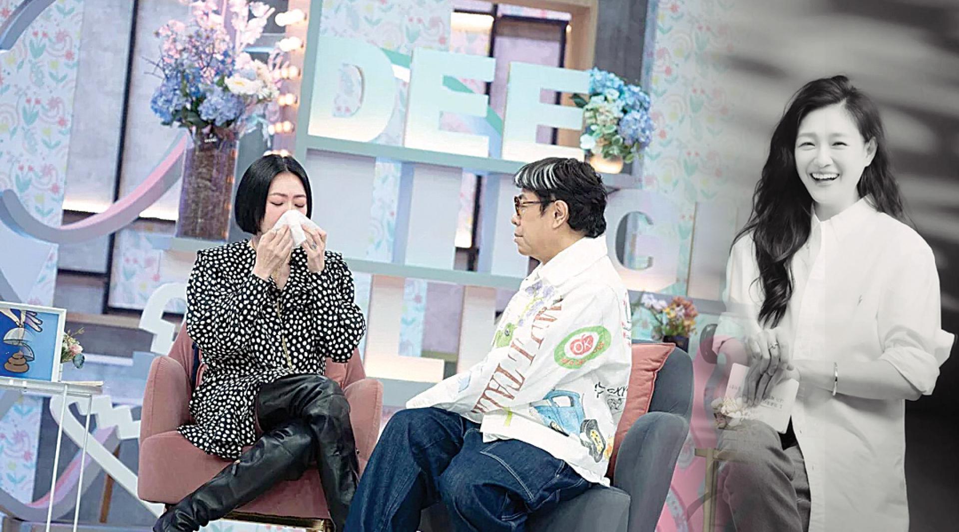 小S（左）谈起姐姐大S（右），仍忍不住落泪。