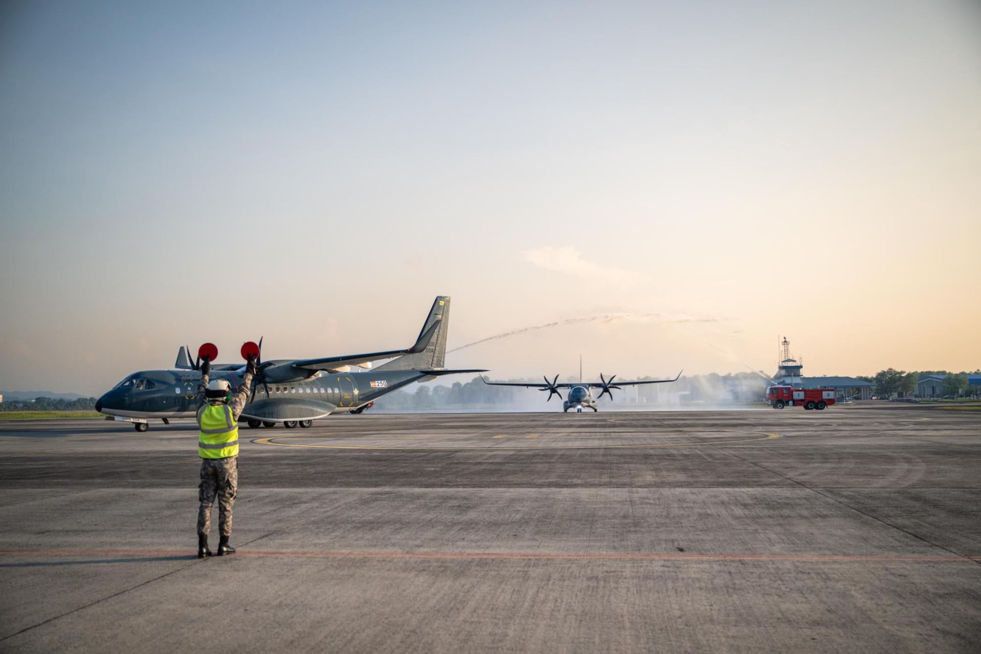 空客 C295MW 运输机抵林巴空军基地