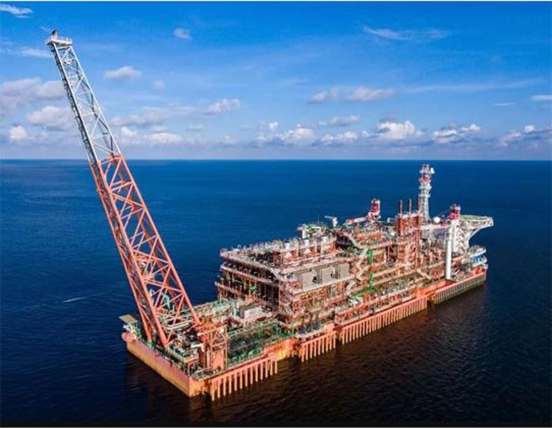 埃尼集团估计在Geliga-1号探井内蕴藏约5兆立方英尺的天然气和3亿桶凝析油。（图：埃尼集团）