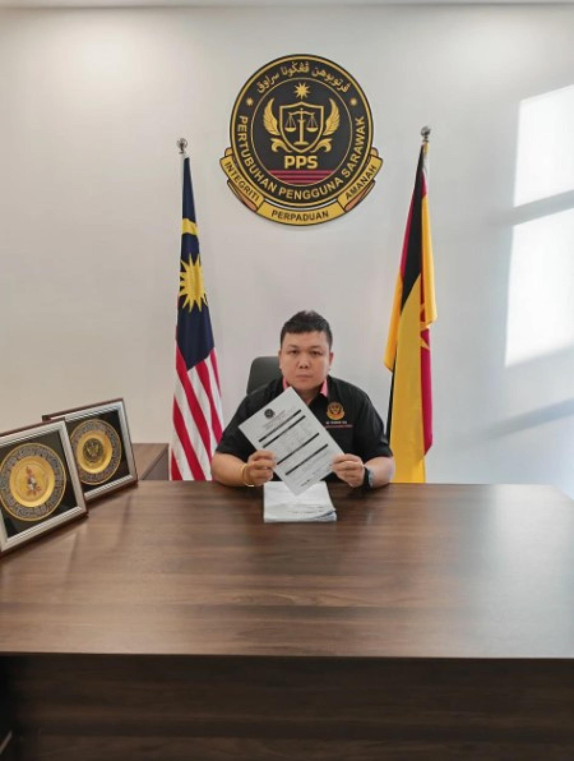 Dr. Wynson Ong（砂拉越消费者协会主席）。