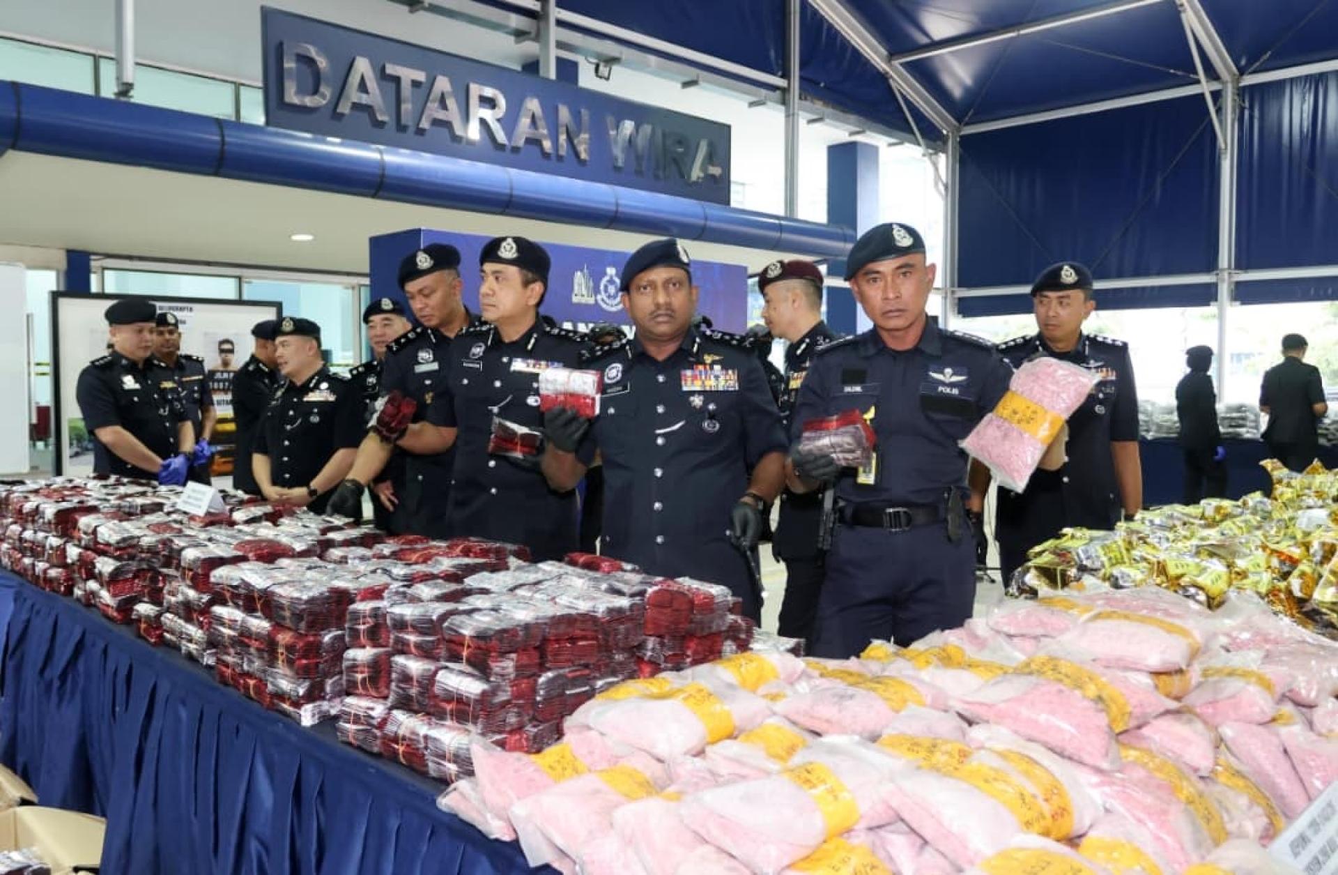 根据数据显示，2025年全国起获毒品总值达31亿令吉；2026年首3个月则已达9亿1500万令吉。（档案照）