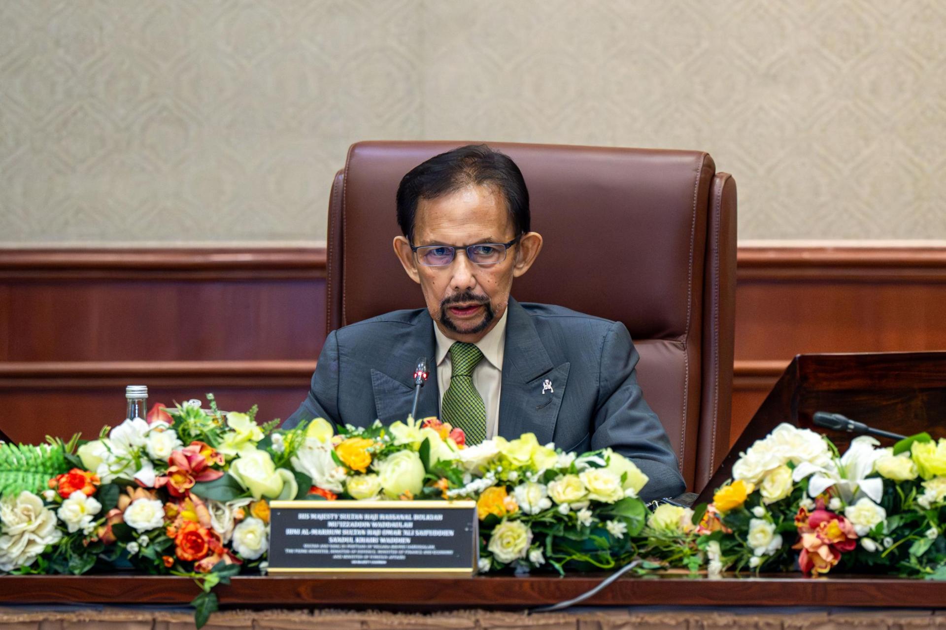 苏丹陛下主持会议