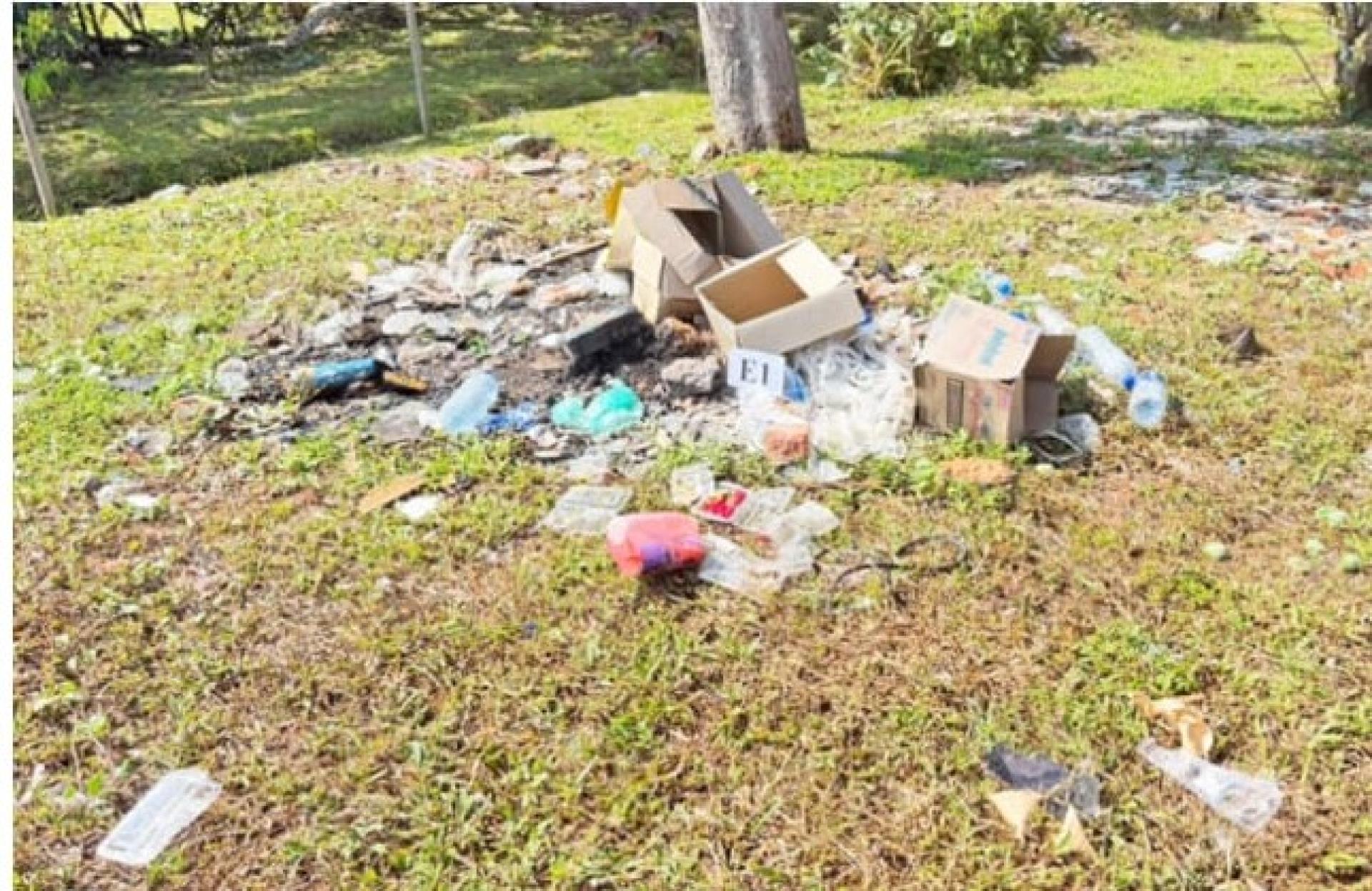 违规公司乱丢垃圾