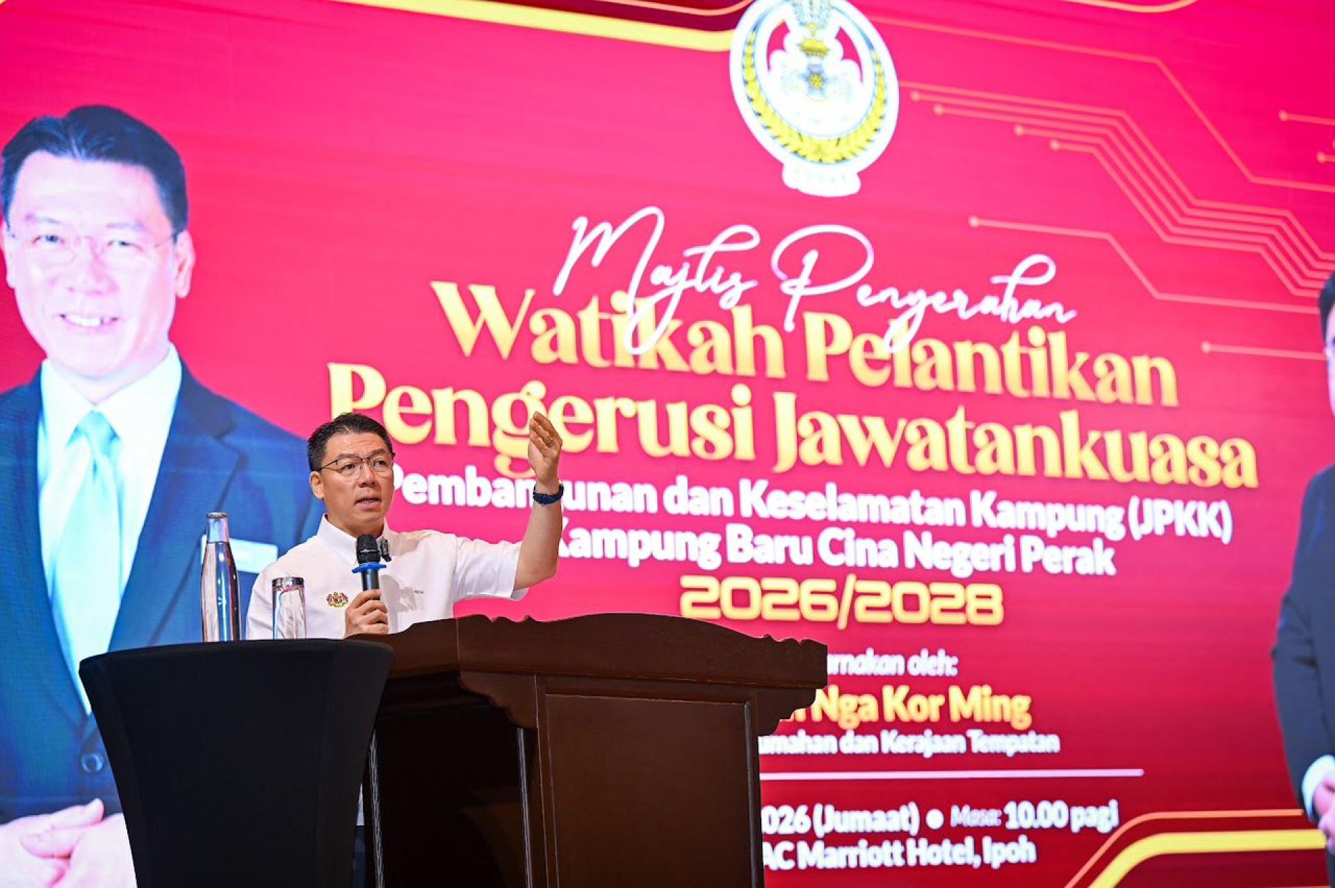 倪可敏强调村长必须时刻成为人民喉舌，积极传达政府施政。