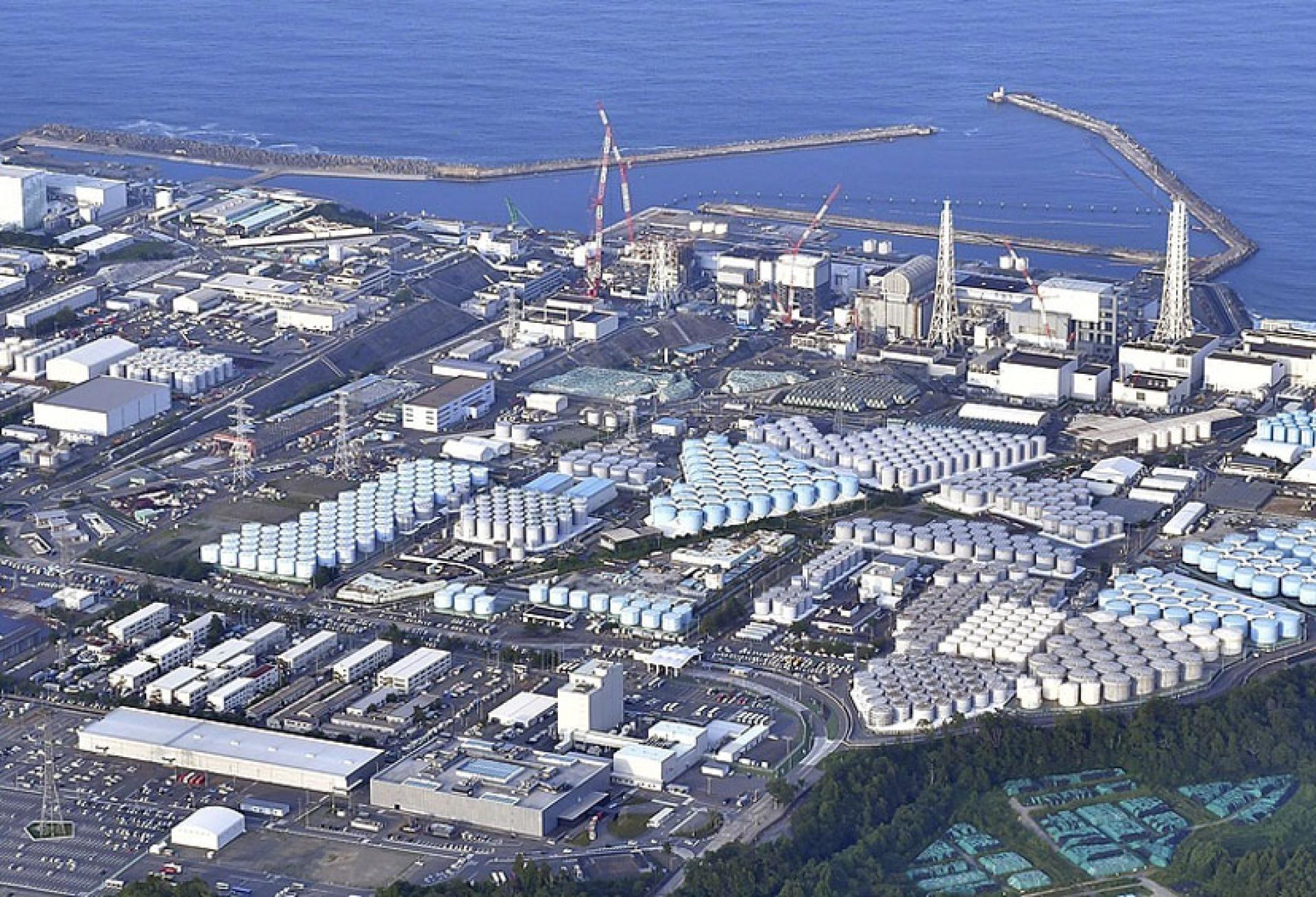 福岛第一核电站。