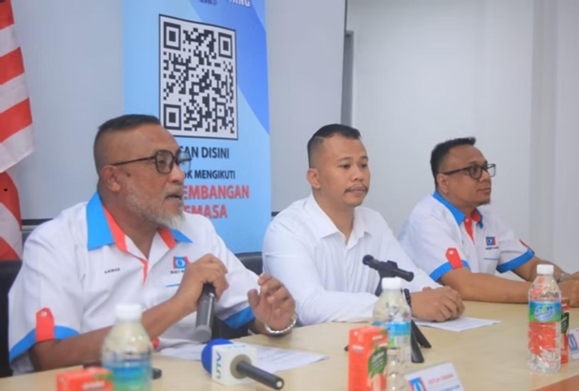 安瓦（左）促当局勿批准“Rain Rave”水上音乐节的举办。（图取自公正党之声网页）