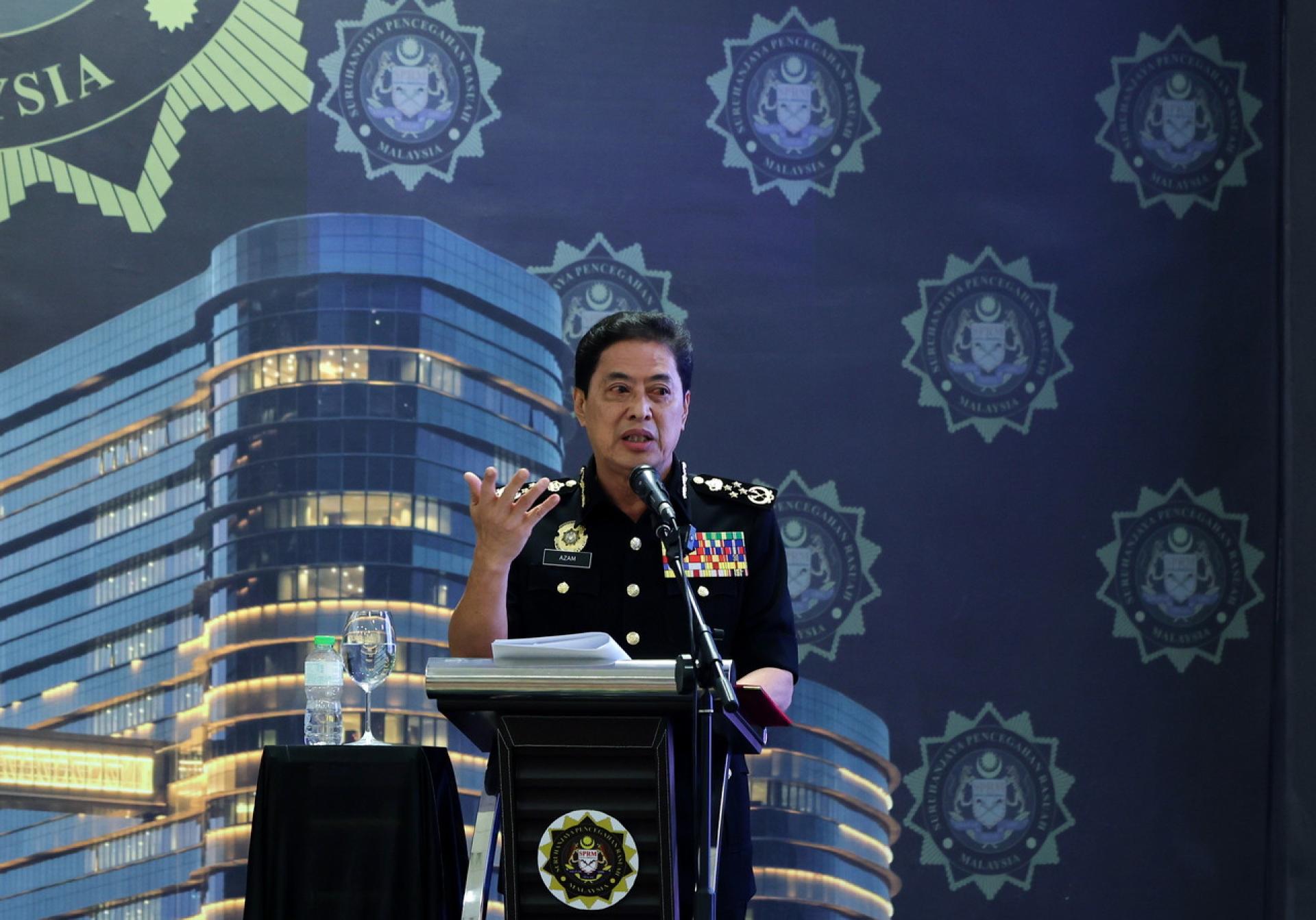 阿占巴基：反贪会勒令旗下官员必须申报参与非政府组织的情况，以进一步加强内部廉洁管理，防范利益冲突。