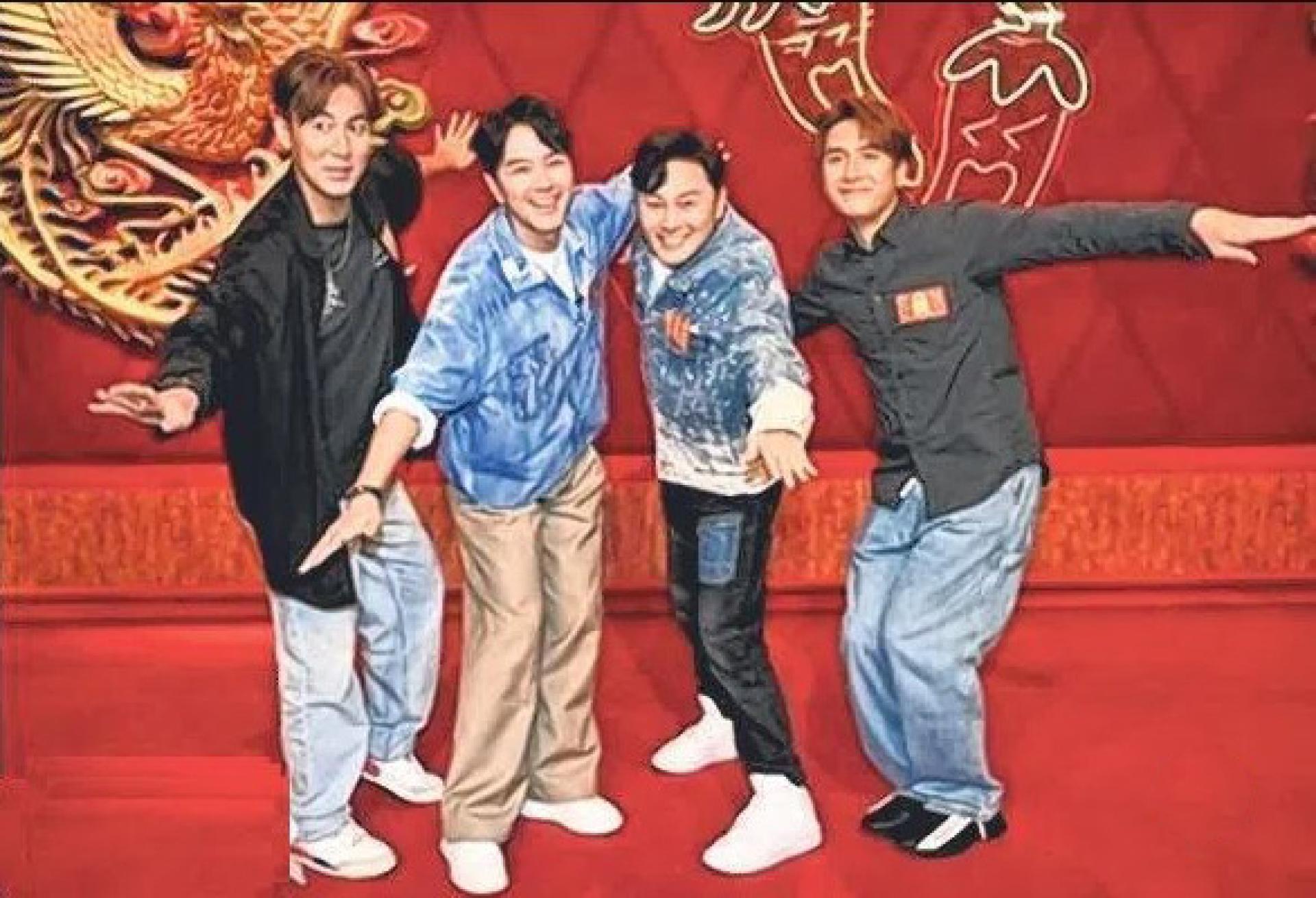 谭俊彦（左起）、萧正楠、曹永廉及马国明。