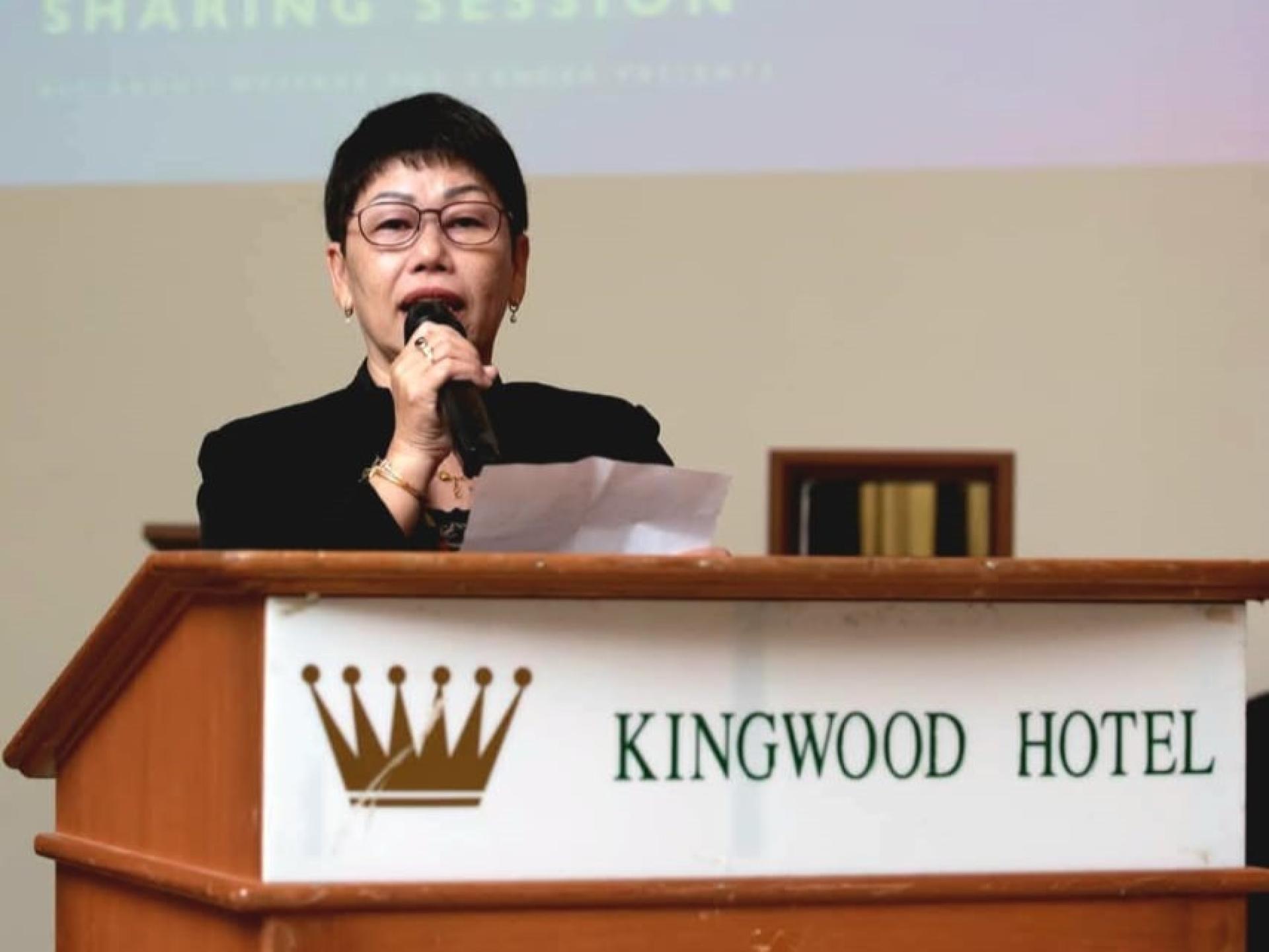 主讲嘉宾林秋兰。