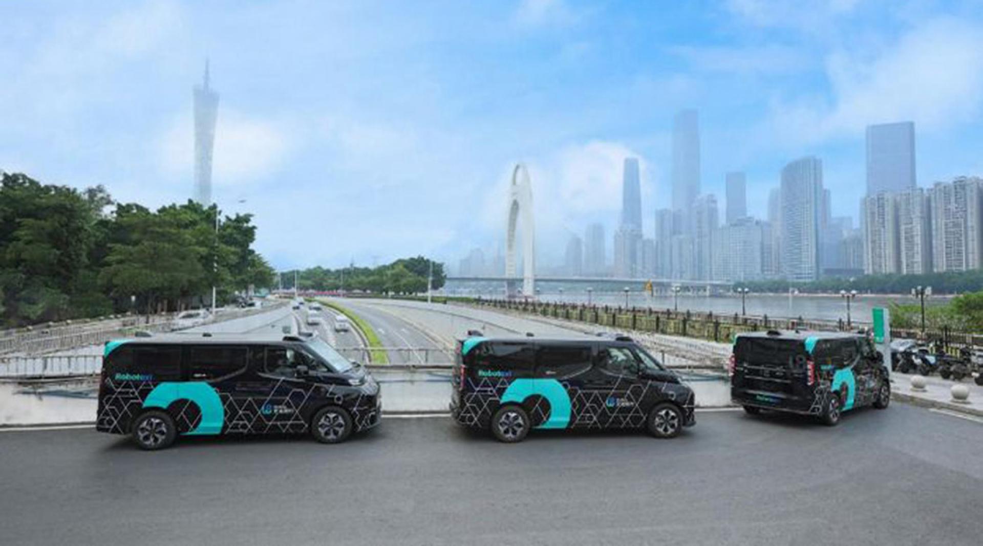 文远知行Robotaxi。