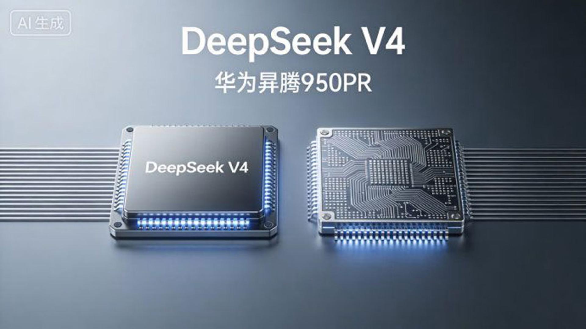 DeepSeek公司决定针对华为晶片特别优化其V4模型，标志著其策略重心从依赖美国半导体转向中国国产AI硬体。