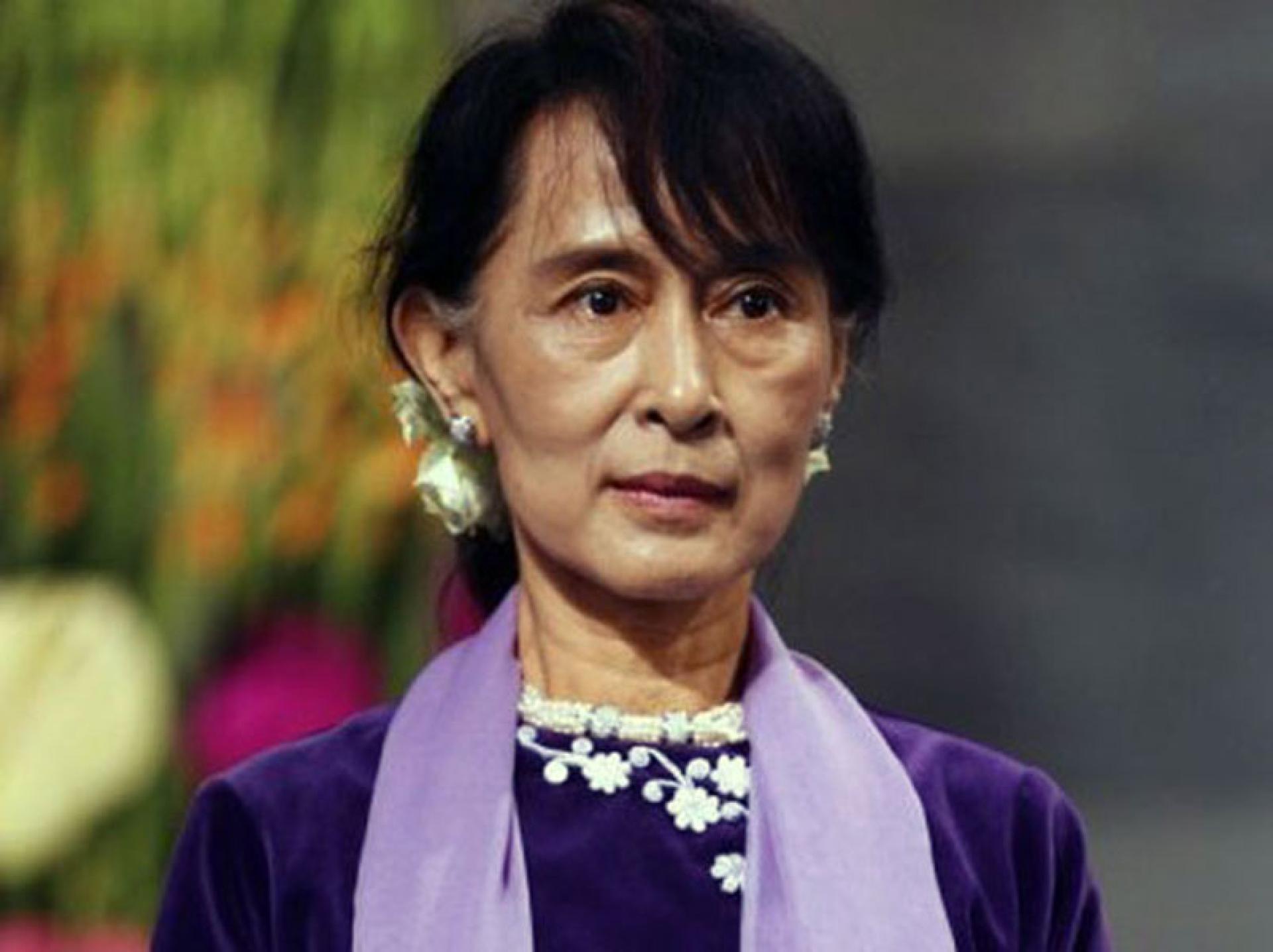 5年前遭军方政变推翻被拘禁以来，外界对昂山素姬的情况几乎一无所知，不时有传闻指她的健康恶化，甚至可能已经离世。（档案照）
