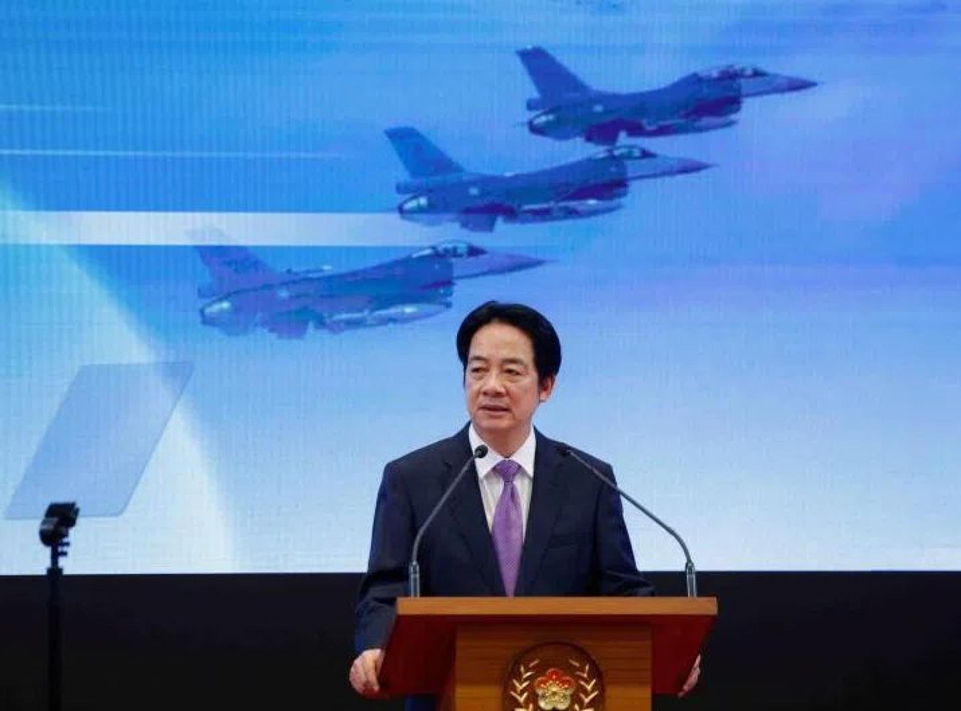 赖清德说，台湾是台海和平稳定的守护者，中国大陆才是台海和平稳定的破坏者。