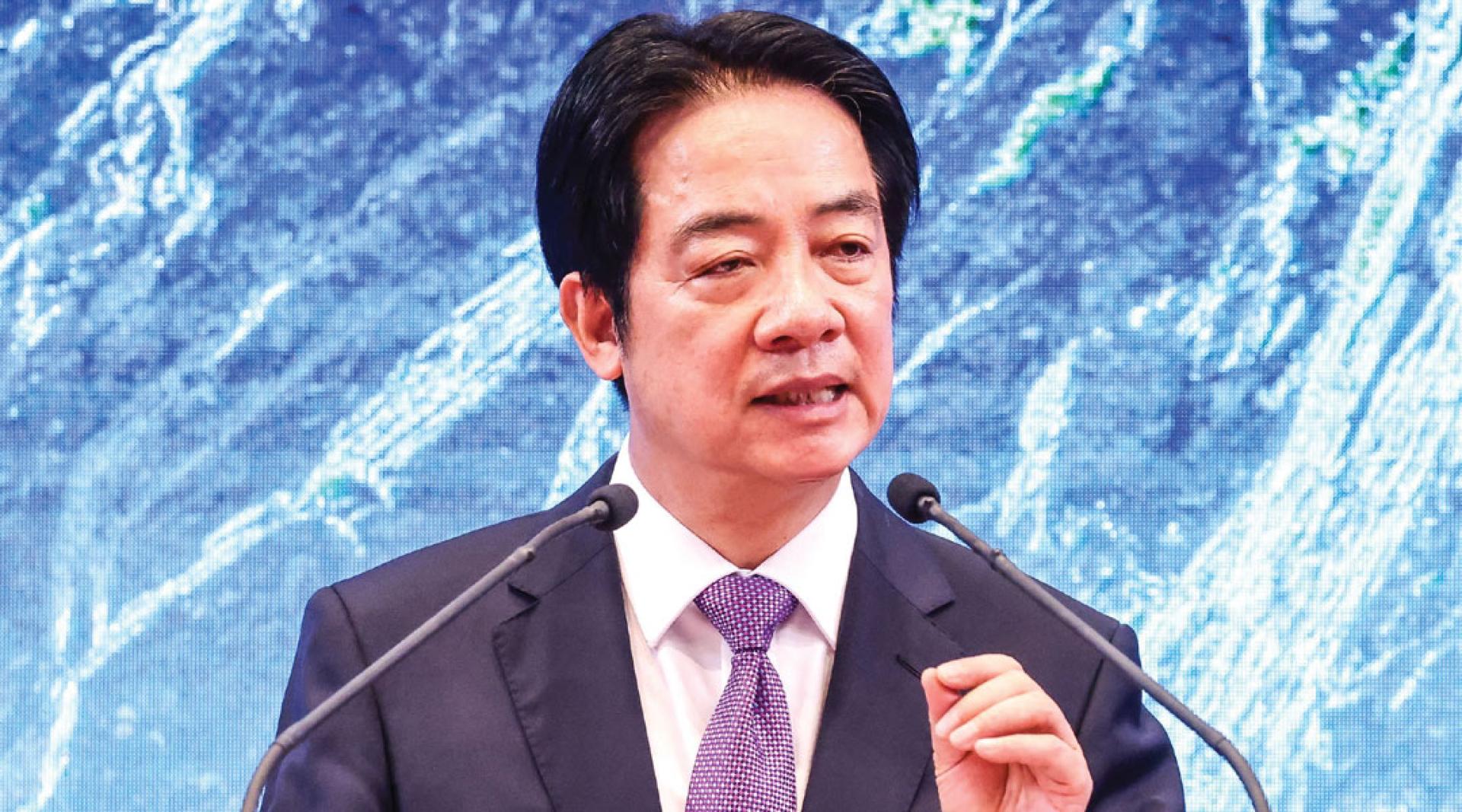 台湾总统赖清德。