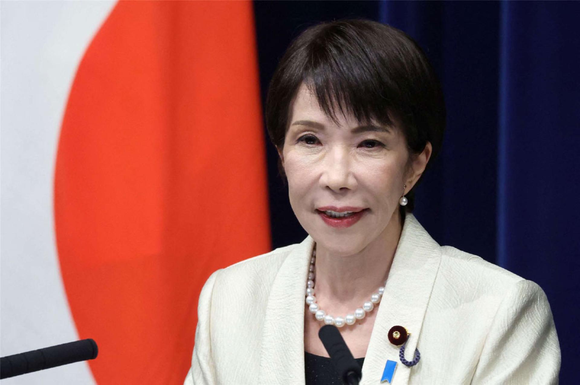 日本首相高市早苗。
