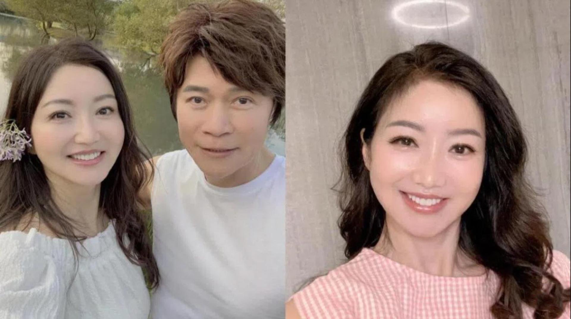 洪荣宏（左图右）和老婆张瀞云屡传婚变，状态令人雾里看花。